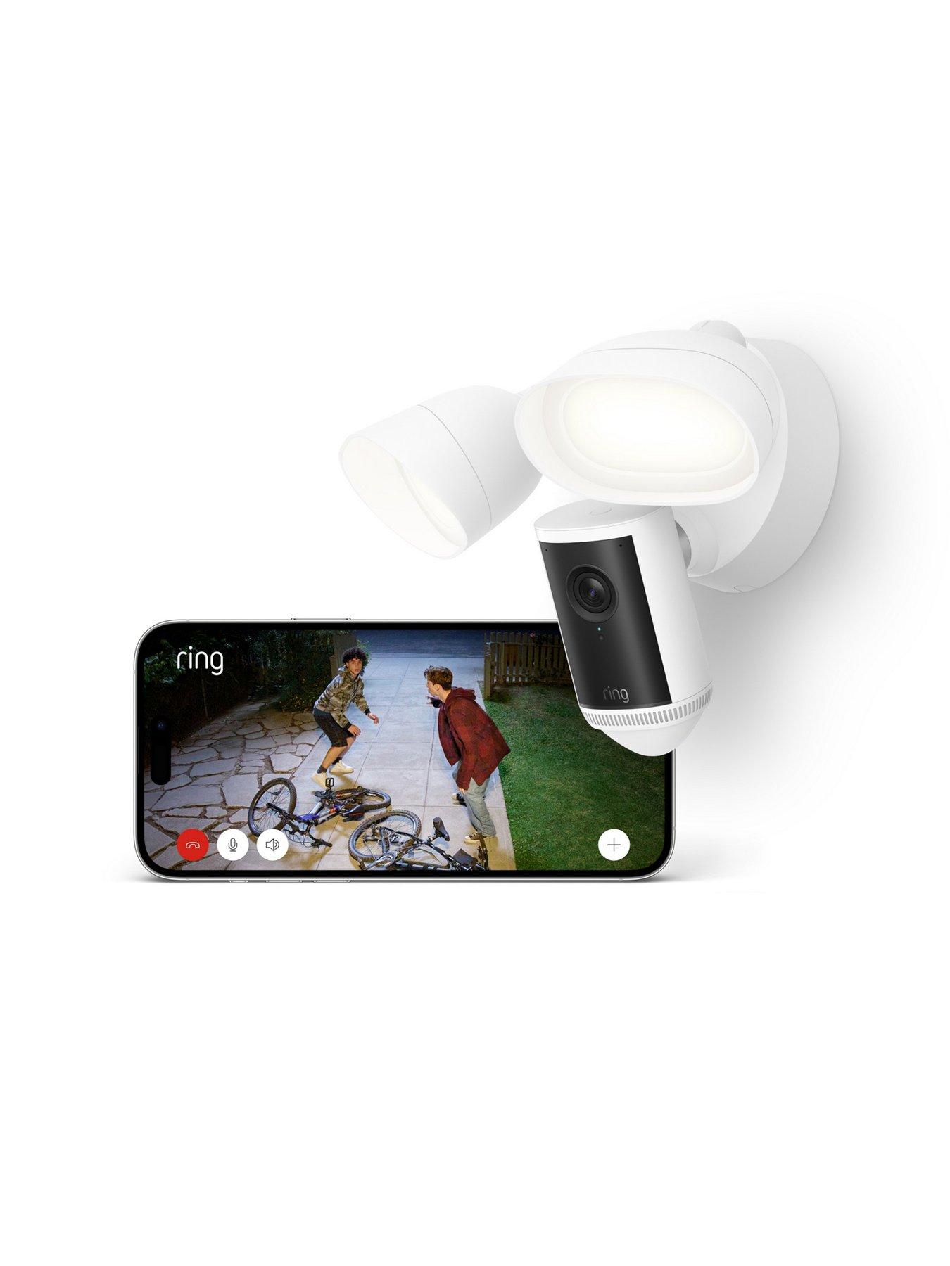 Image 2 of 8 of RING Floodlight Camera Pro Wired - Black