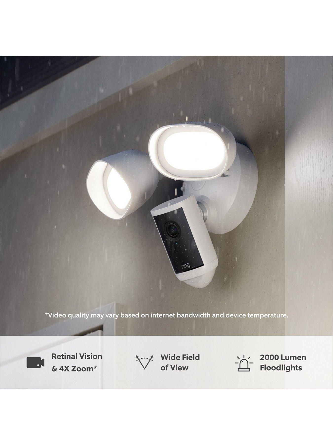 Image 3 of 8 of RING Floodlight Camera Pro Wired - Black