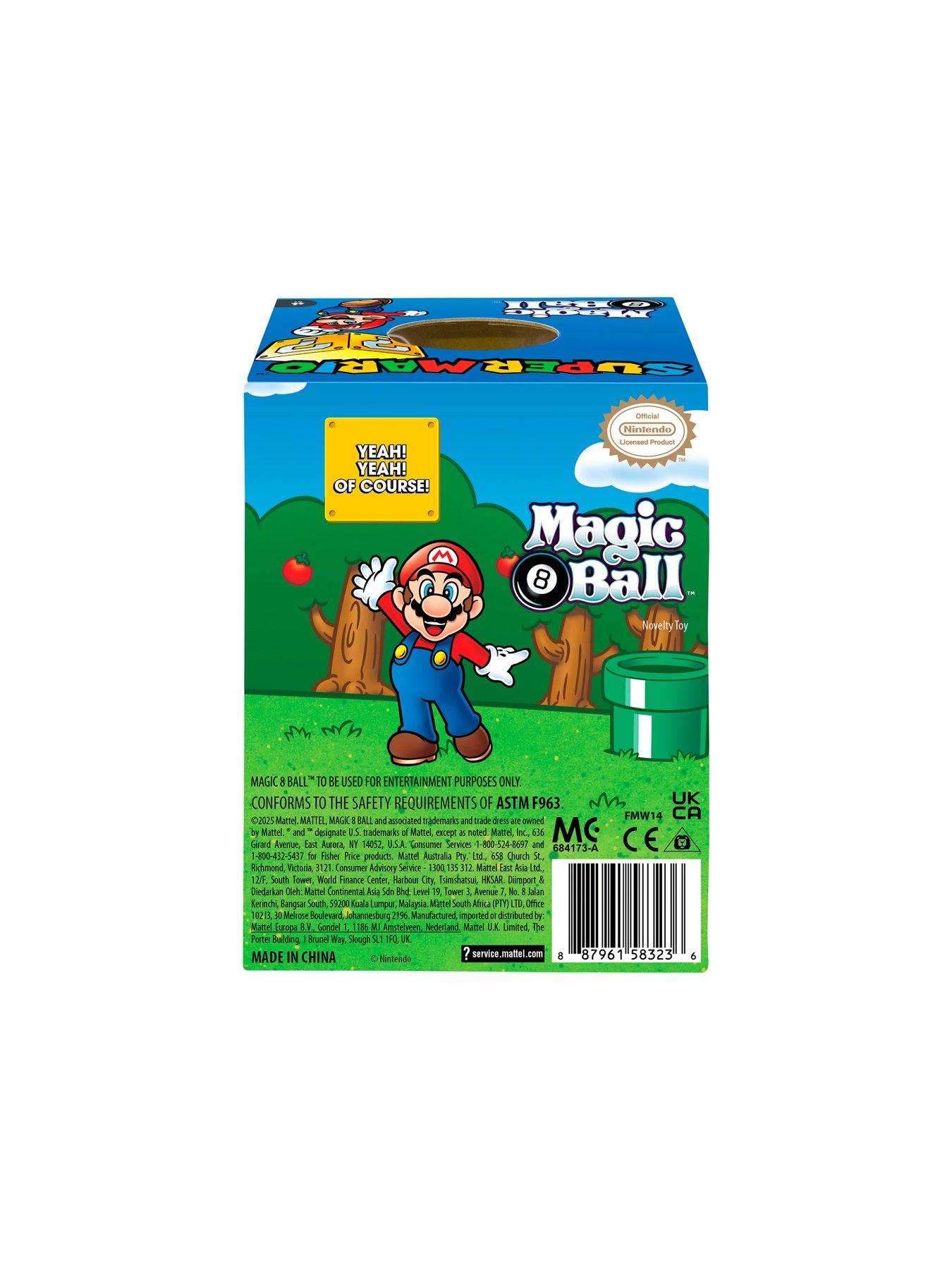 Image 2 of 4 of Mario <p>Magic 8 Ball Super Mario Fortune-Telling Toy</p>