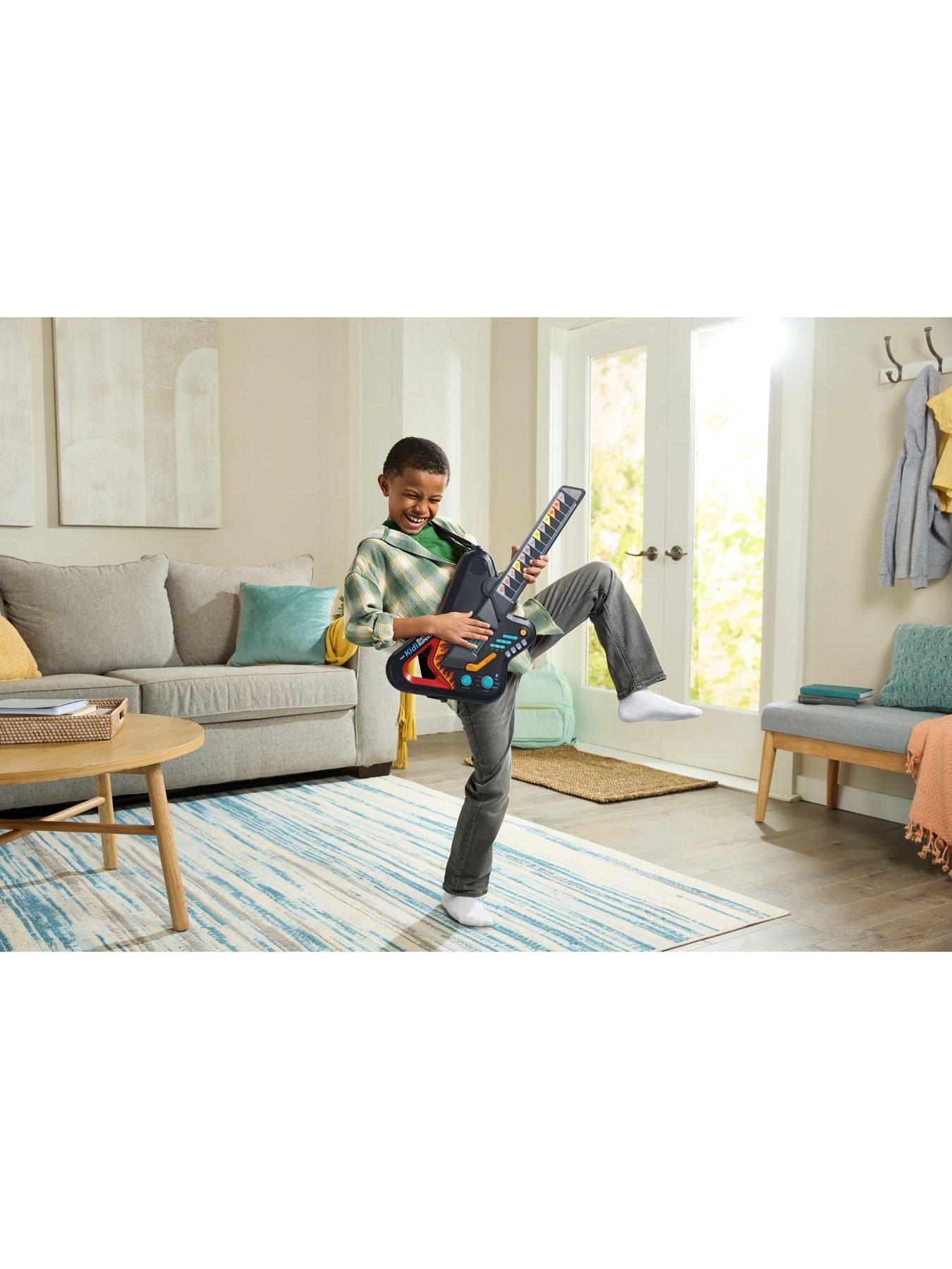 Image 2 of 8 of VTech Touch-Sensitive Light-Up Kidi Guitar Superstar Toy Guitar