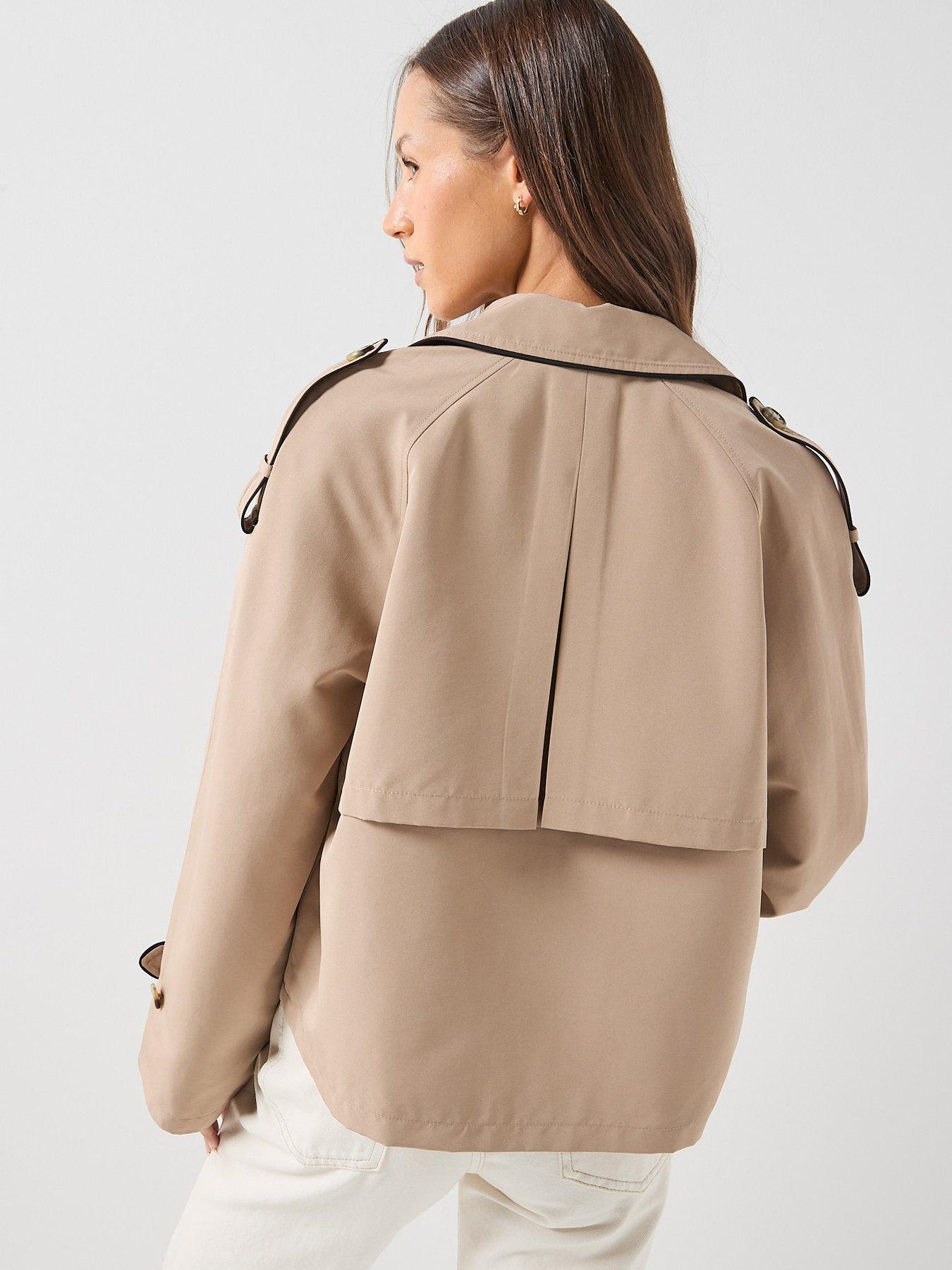 Image 2 of 5 of Vero Moda short Trenchcoat