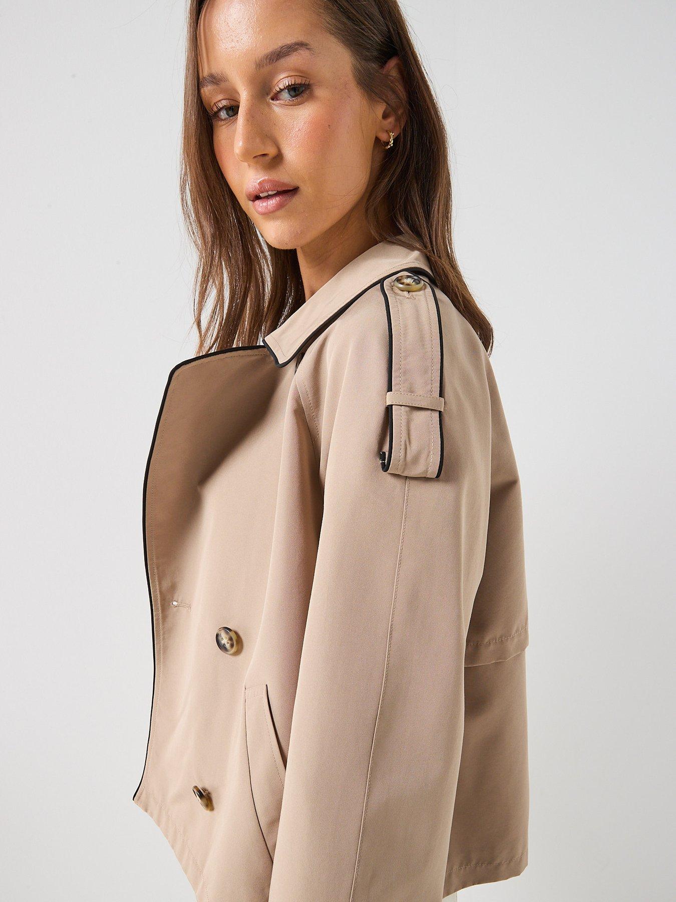 Image 5 of 5 of Vero Moda short Trenchcoat