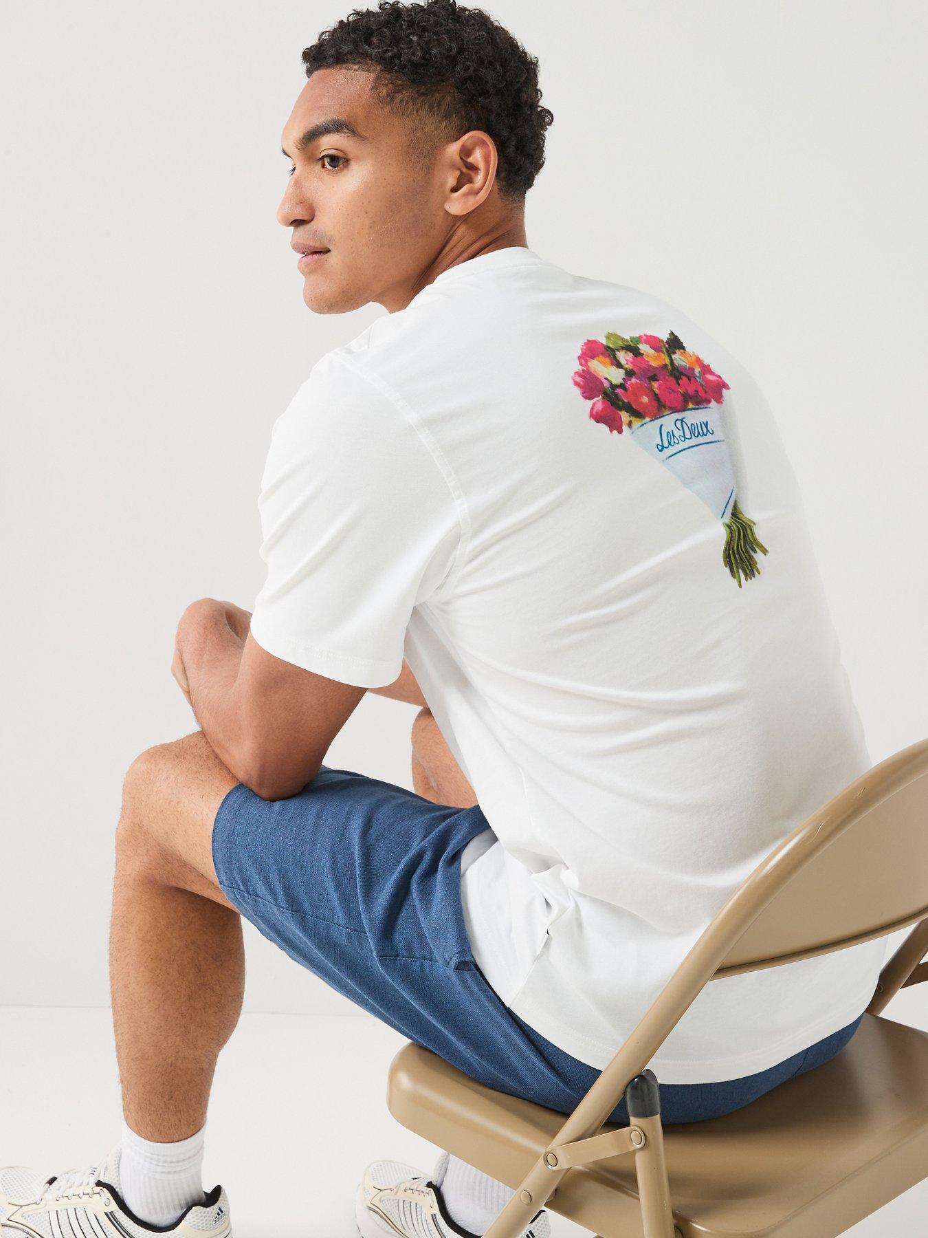 Image 1 of 6 of Les Deux Bouquet T-Shirt - White
