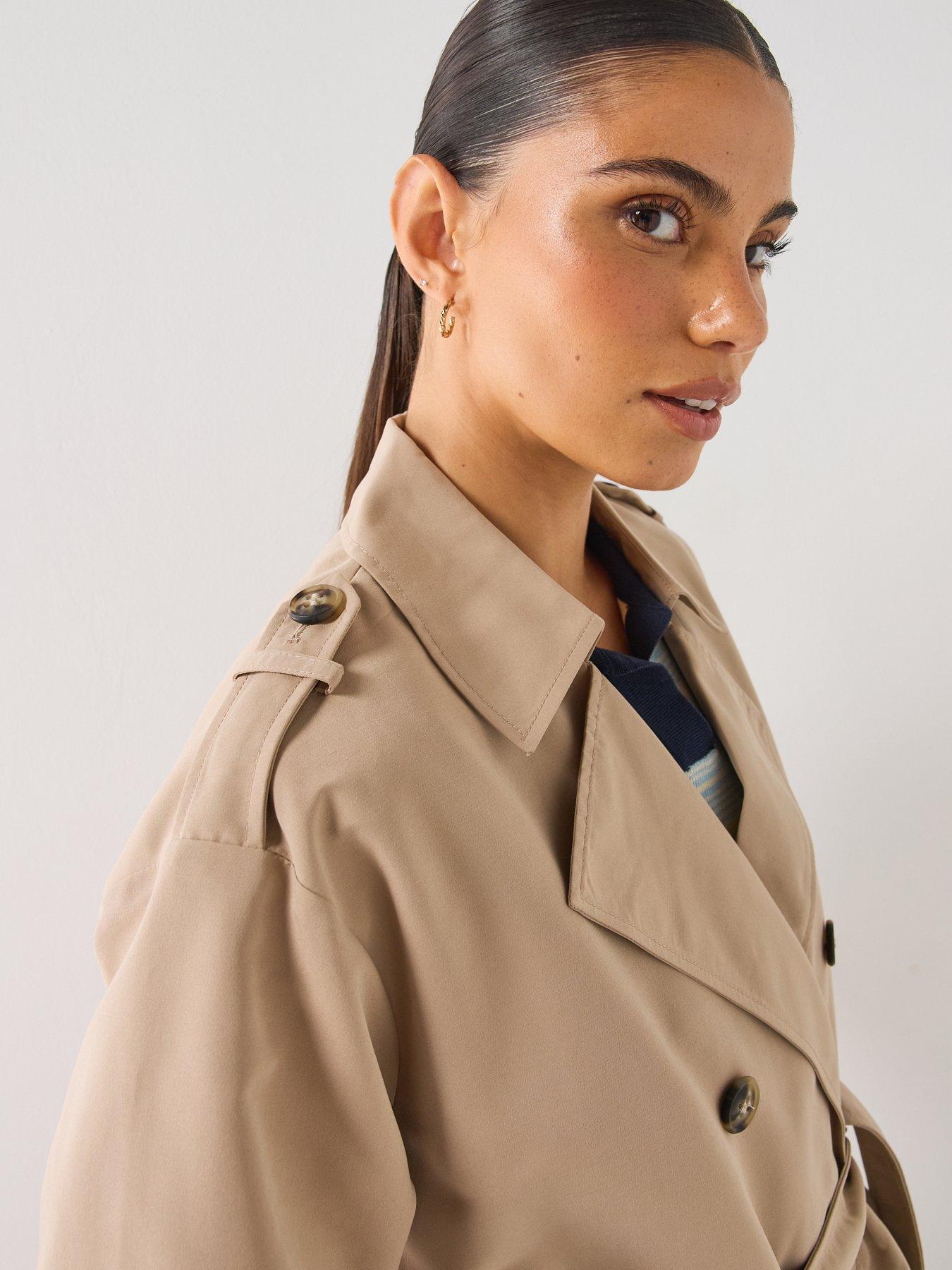 Image 4 of 6 of Vero Moda Long Trenchcoat- Nooa