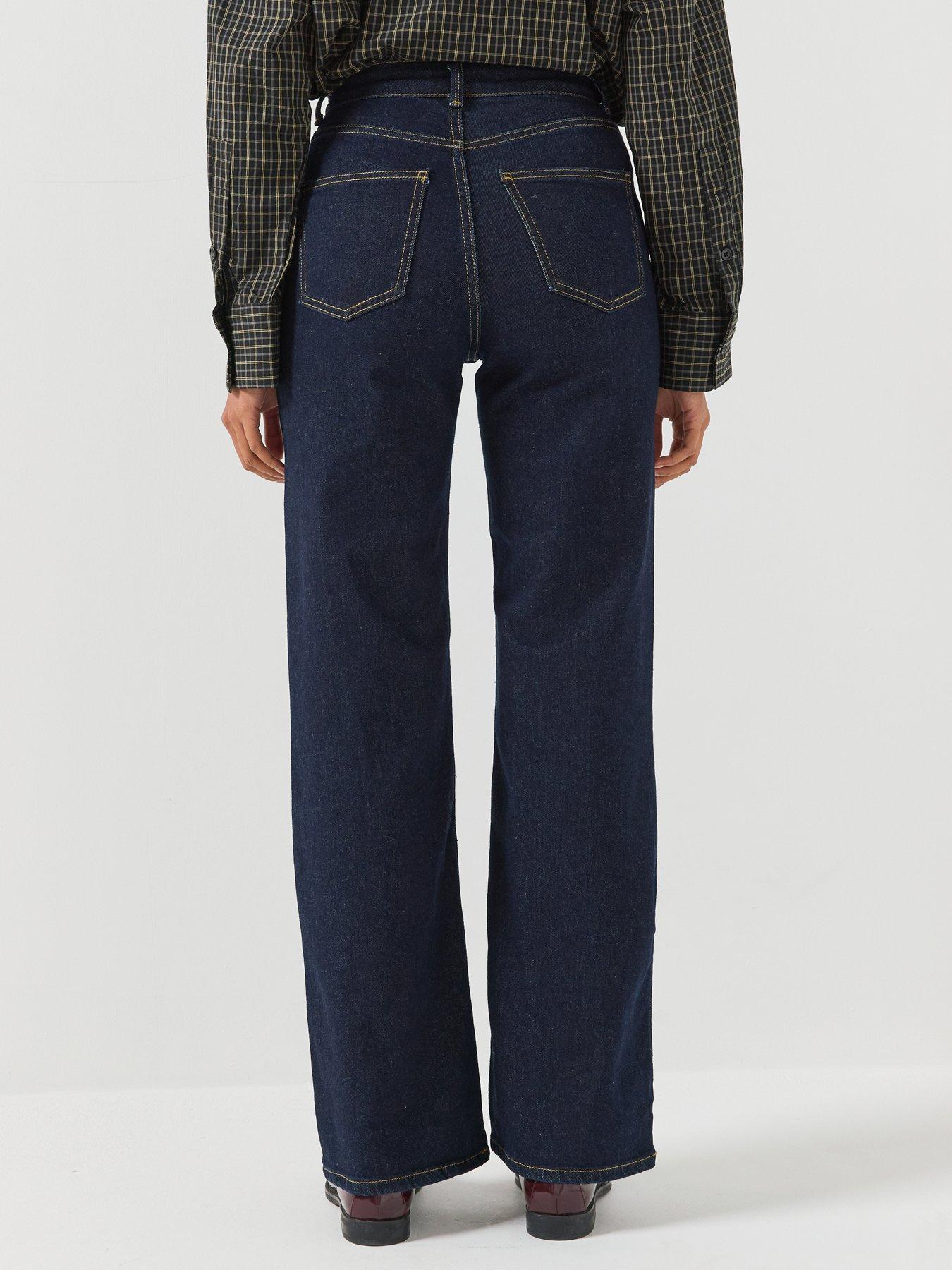 Image 2 of 6 of Only Juicy Wide Leg Rinse Wash Jeans