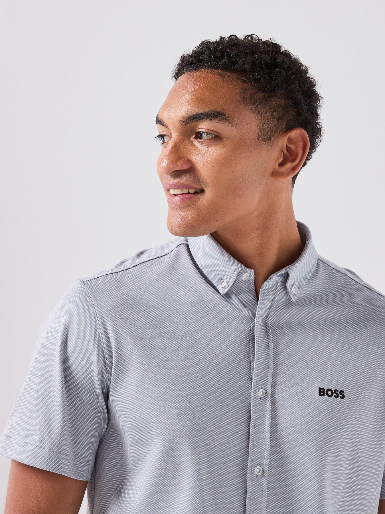 Image 4 of 6 of BOSS St_Motion S Relaxed Fit Shirts - Grey