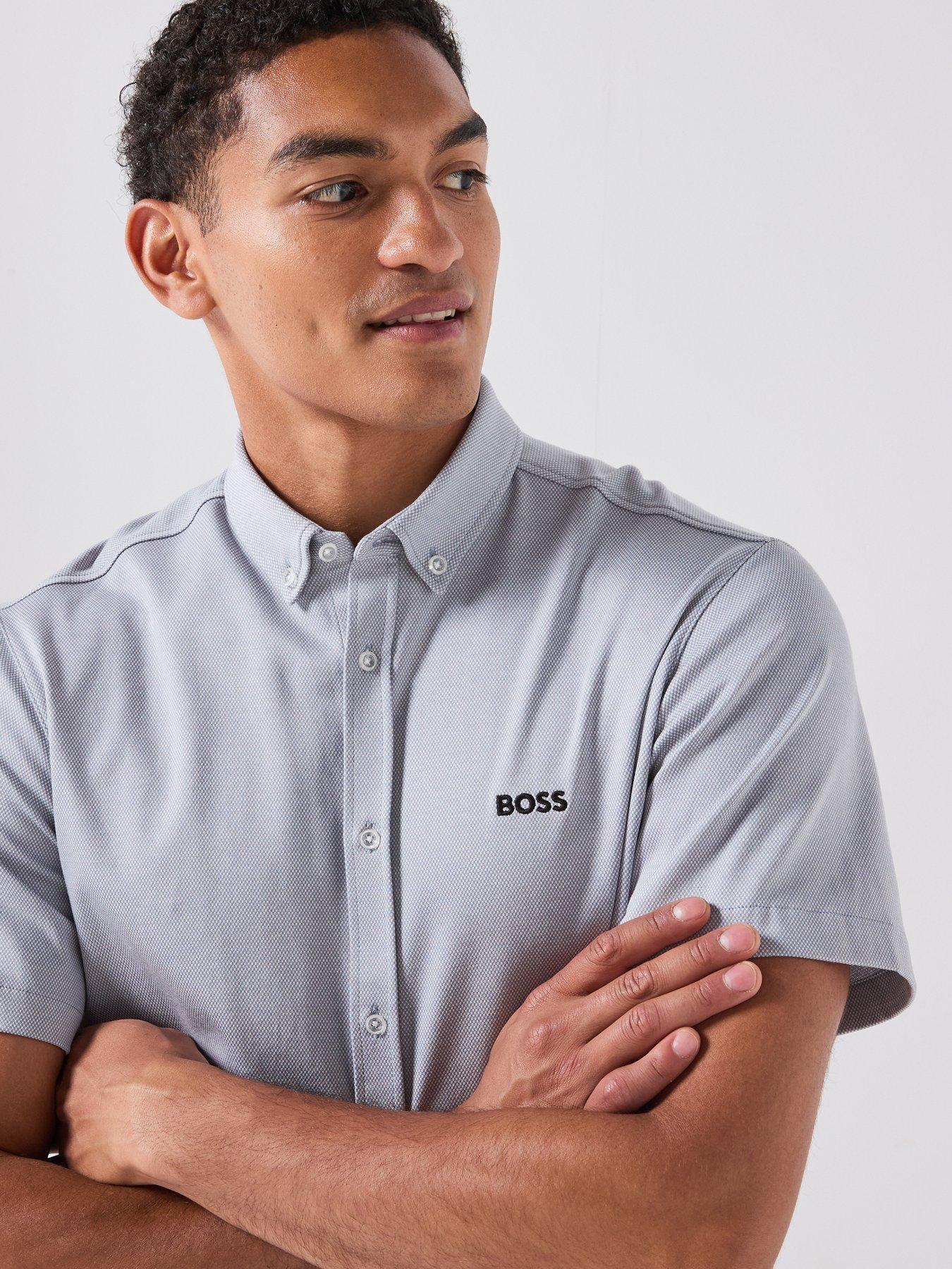 Image 5 of 6 of BOSS St_Motion S Relaxed Fit Shirts - Grey