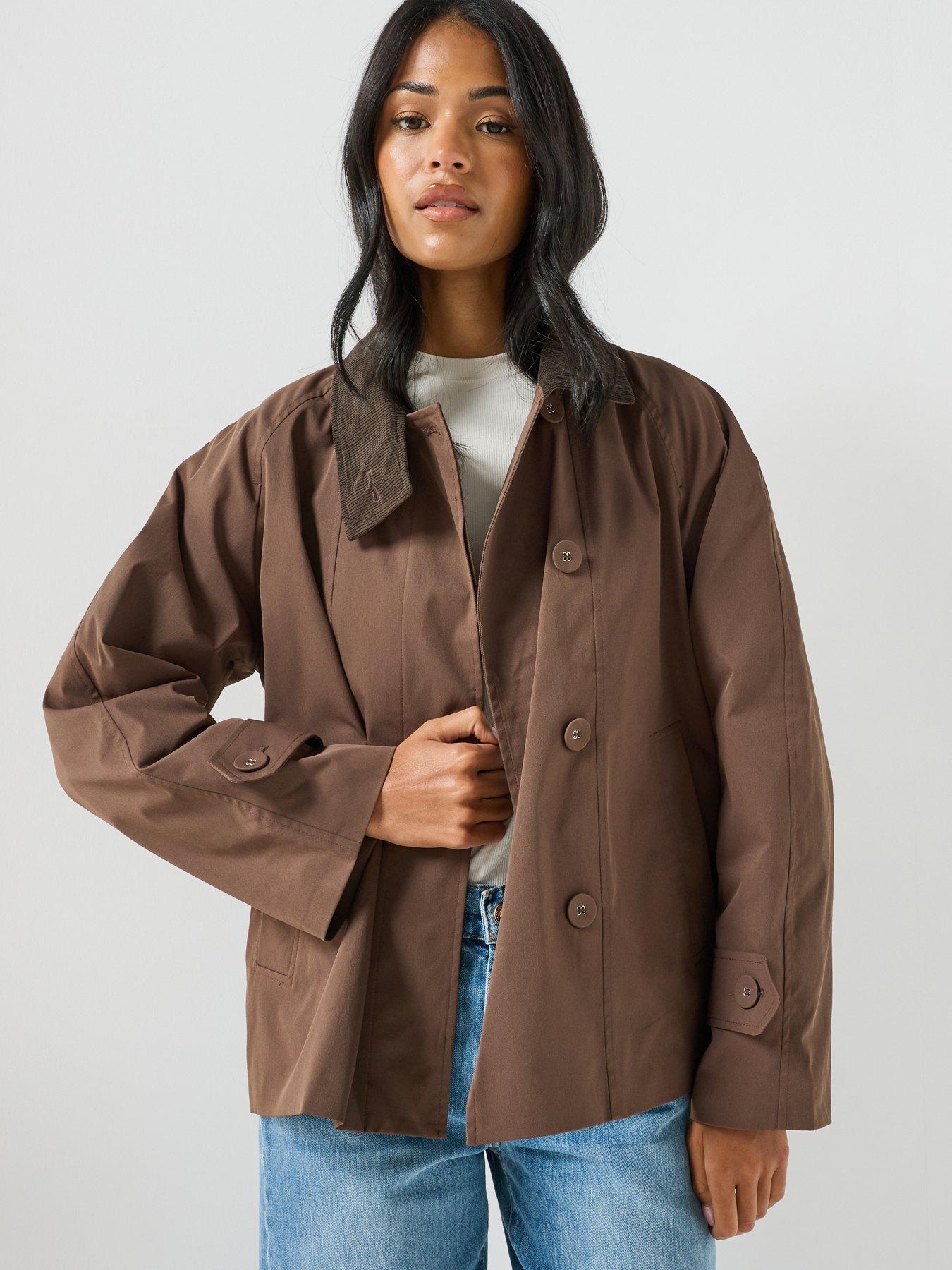 Image 1 of 6 of Only Orchid Corduroy Jacket