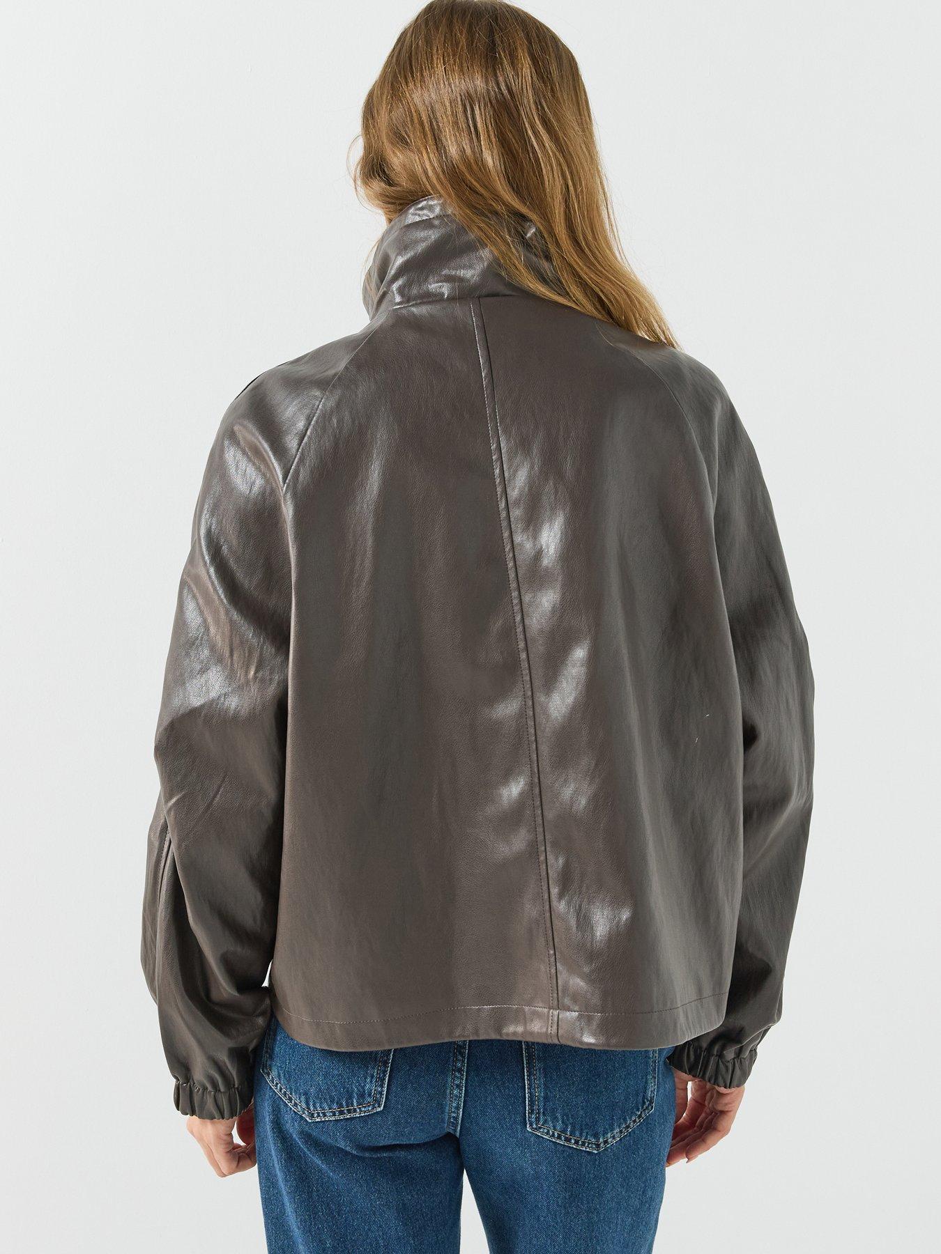 Image 2 of 6 of Only Mini Faux Leather Jacket