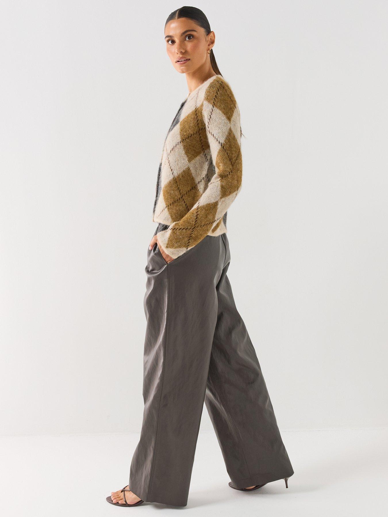 Image 5 of 6 of Only Mini Faux Leather Trousers