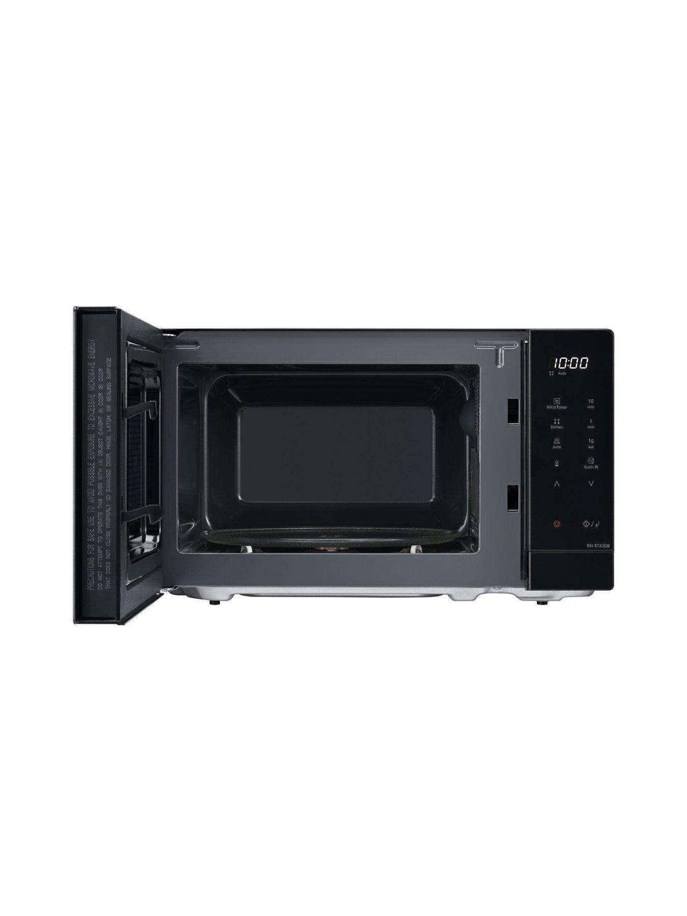 Image 3 of 5 of Panasonic Compact Solo Microwave 20L - Black