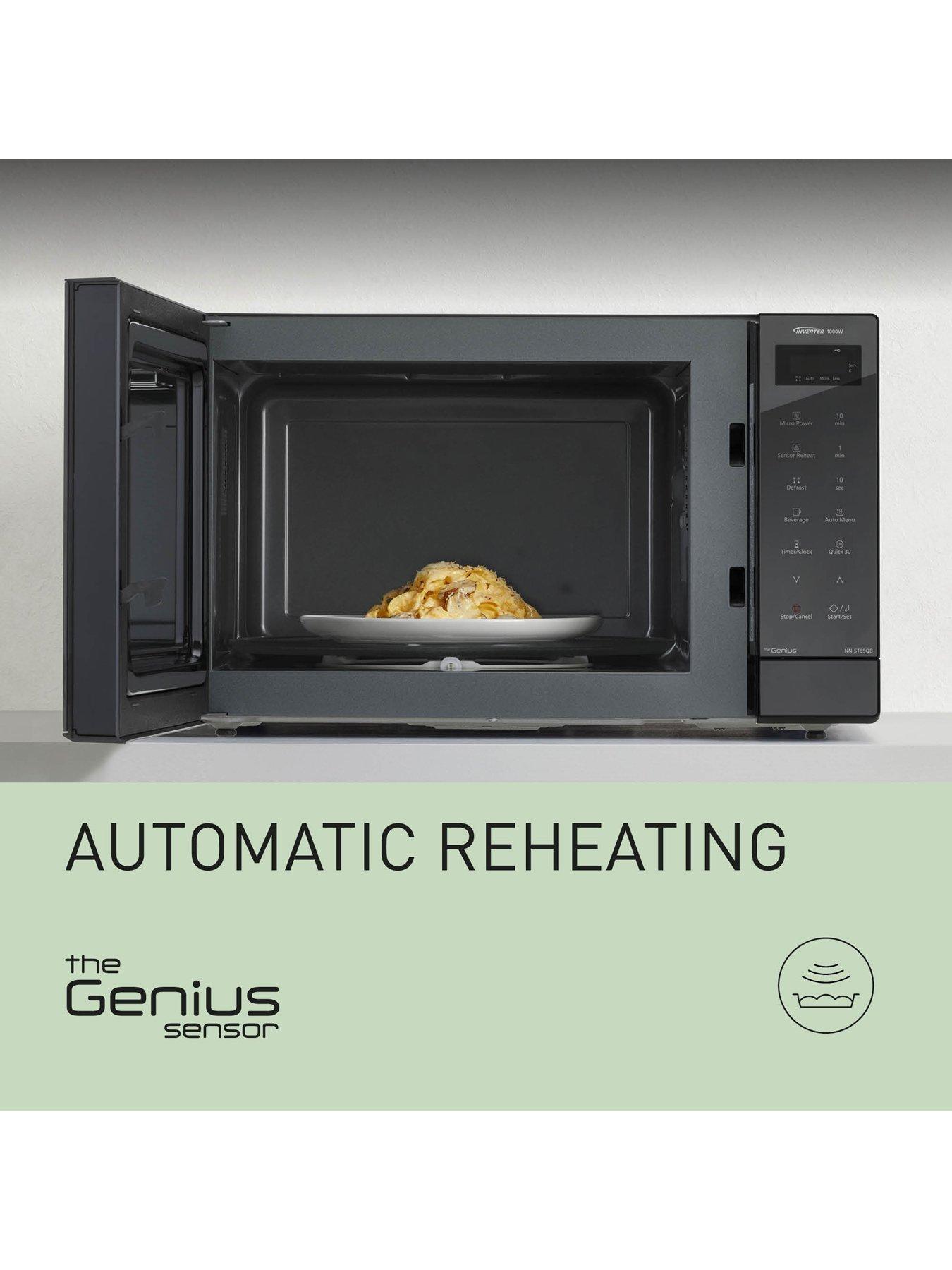 Image 4 of 7 of Panasonic 32L Solo Microwave - Black
