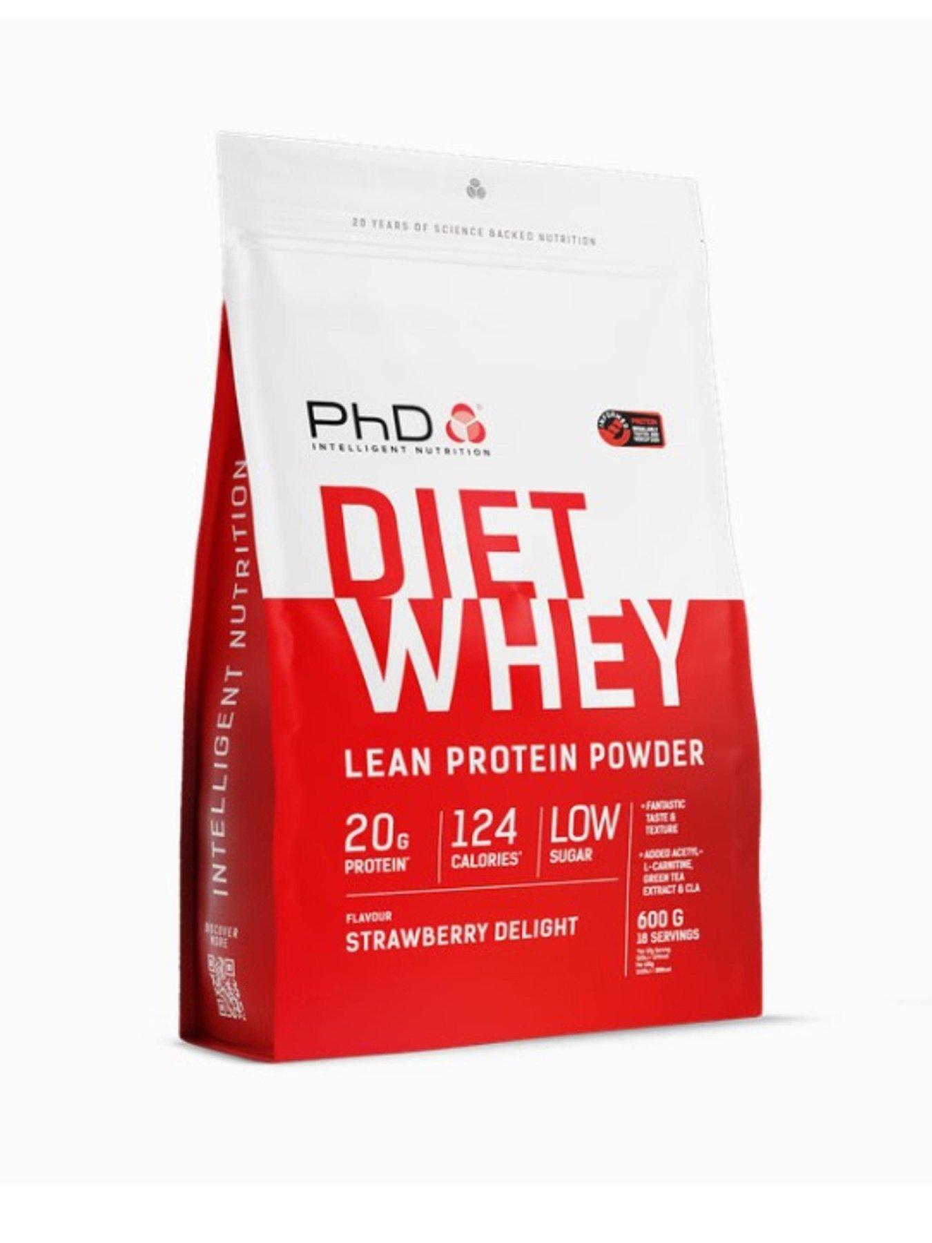 Science in Sport SiS PhD - Protein Powder - Diet Whey Strawberry Delight - 600g