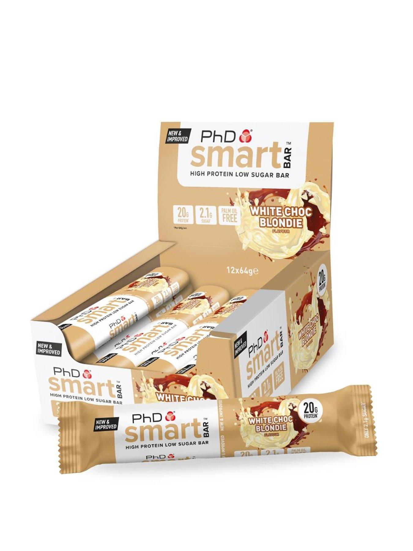 Science in Sport SiS PhD - Smart Bar - White Choc Blondie - 12 x 64g