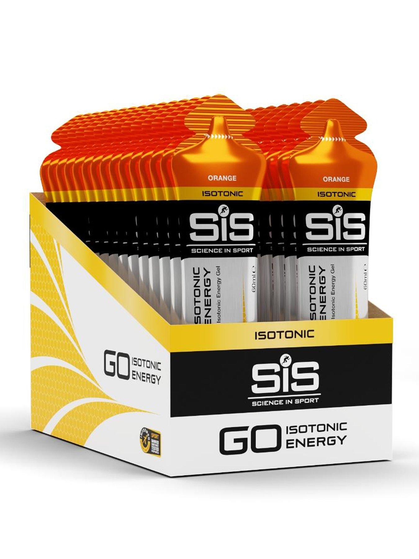 Science in Sport SiS SIS GEL GO ISOTONIC ORANGE 60ML INT10 1X30