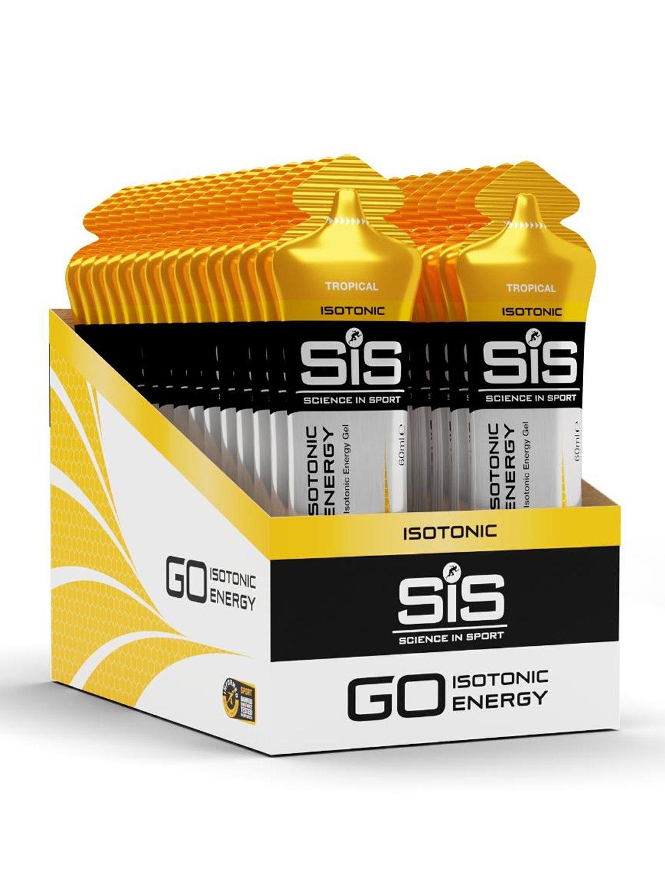Science in Sport SiS SIS GEL GO ISOTONIC TROPICAL 60ML INT10 1X30