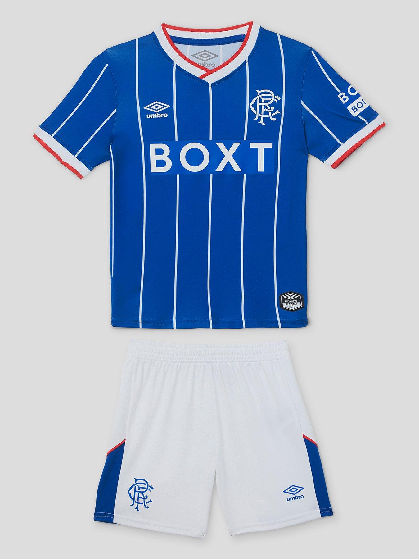Umbro Rangers Infant 26/27 Home Full Kit - Blue/White