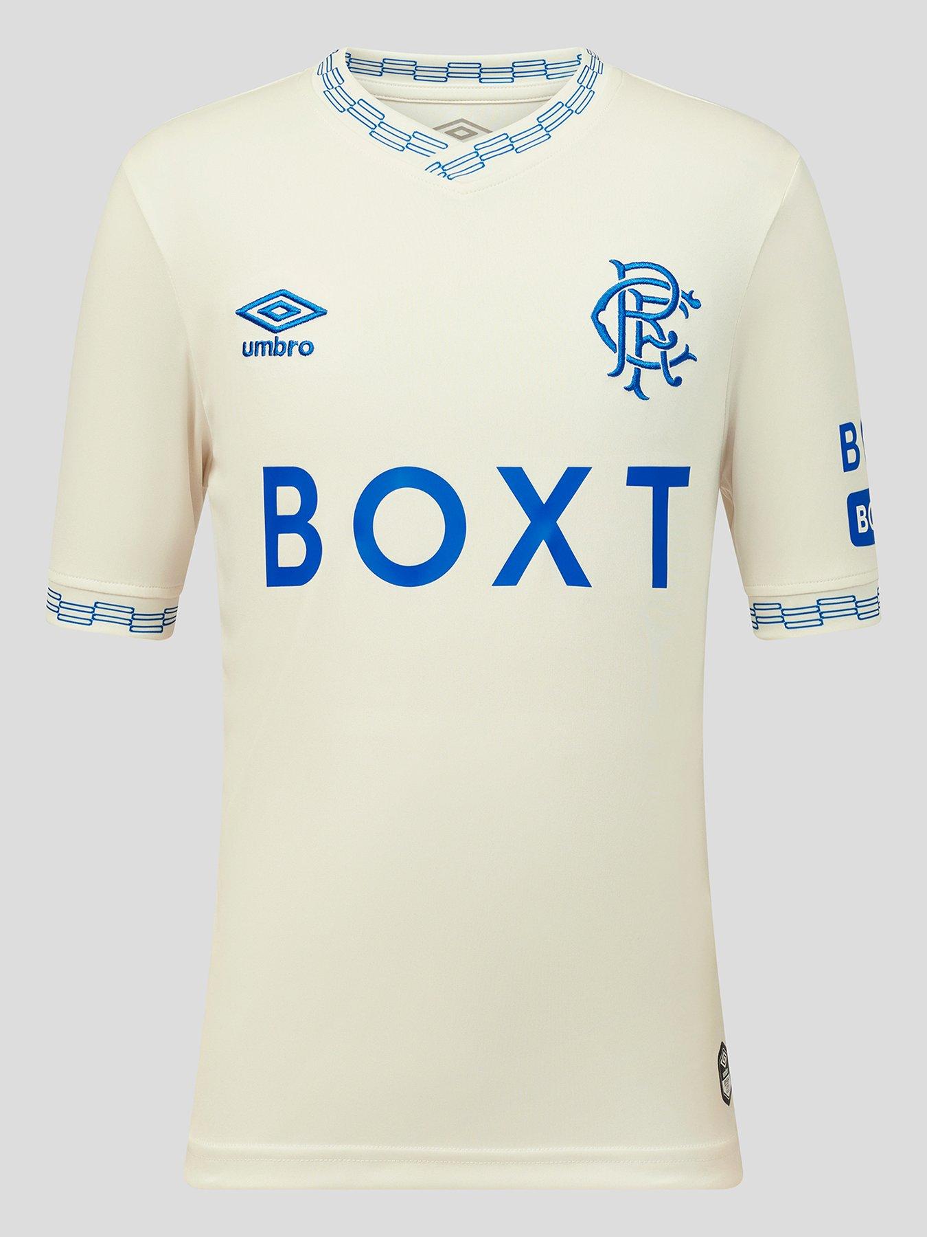 Umbro Rangers Junior 26/27 Away Stadium Replica Shirt - White