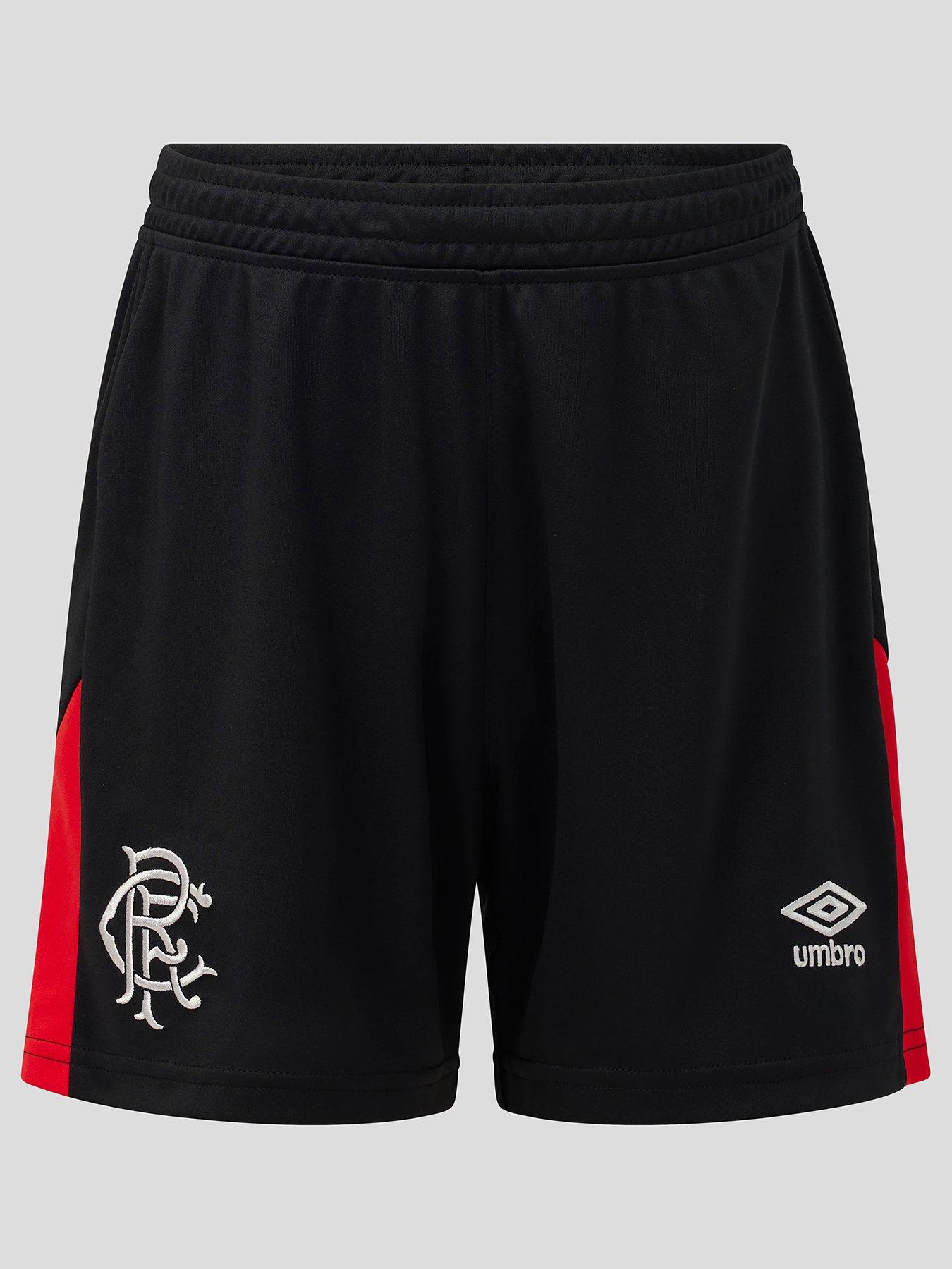 Umbro Rangers Junior 26/27 Third Stadium Shorts, Black, Size 12-13 Years
