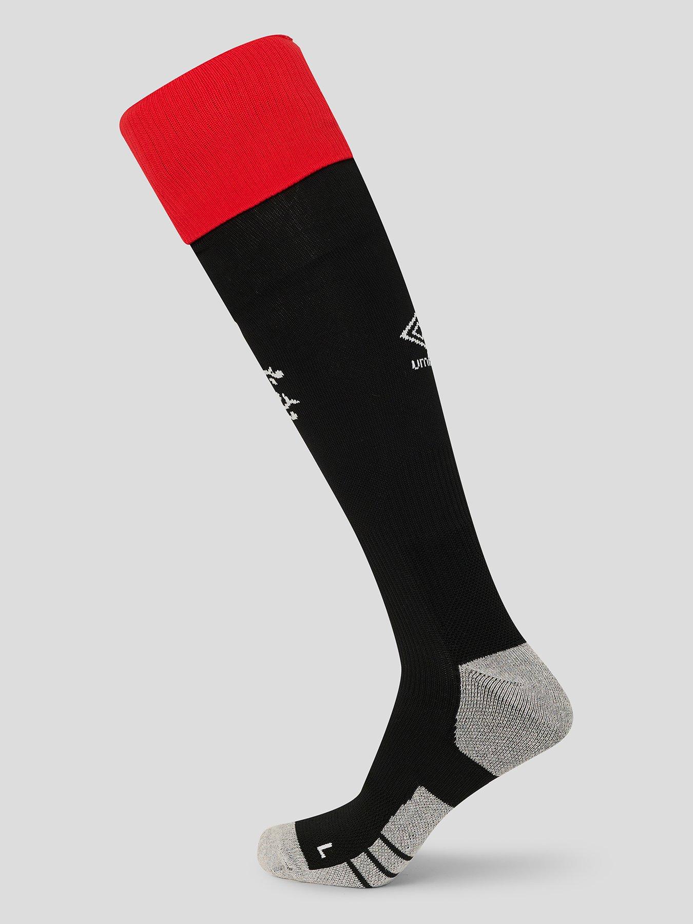 Umbro Rangers Junior 26/27 Third Stadium Socks - Black/red