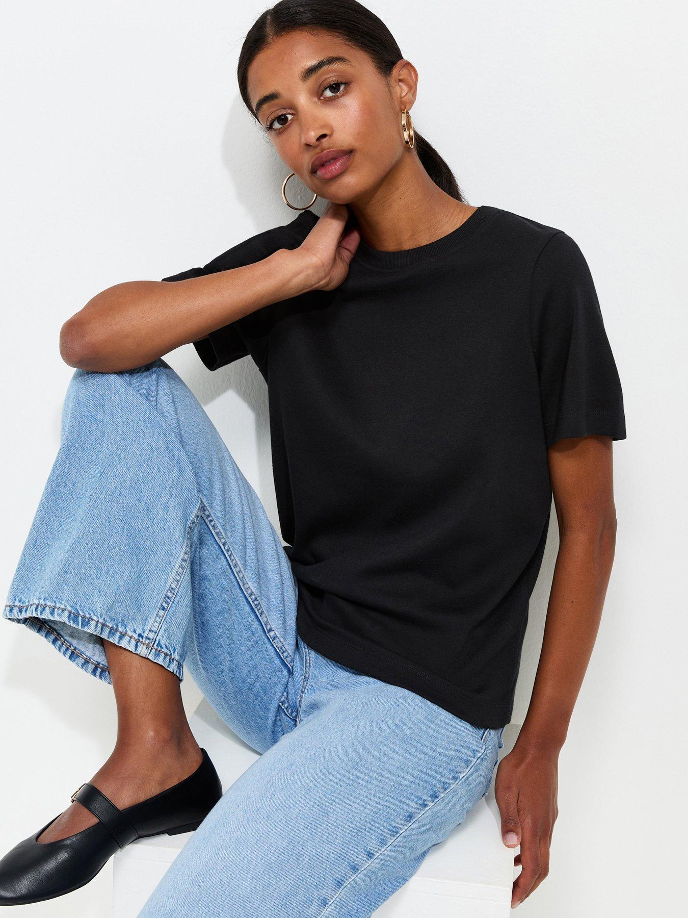 New Look Premium Heavyweight Cotton T-Shirt - Black