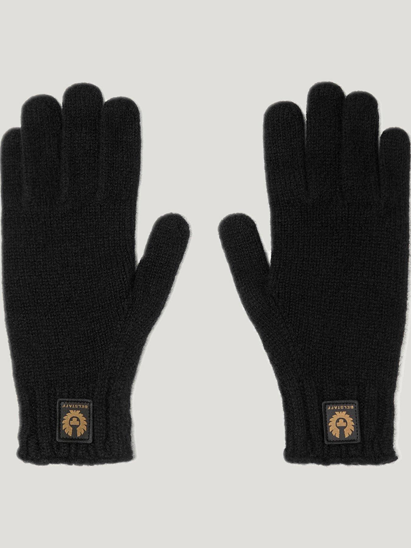 Belstaff Men's Fleece Gloves - Black - Image 4