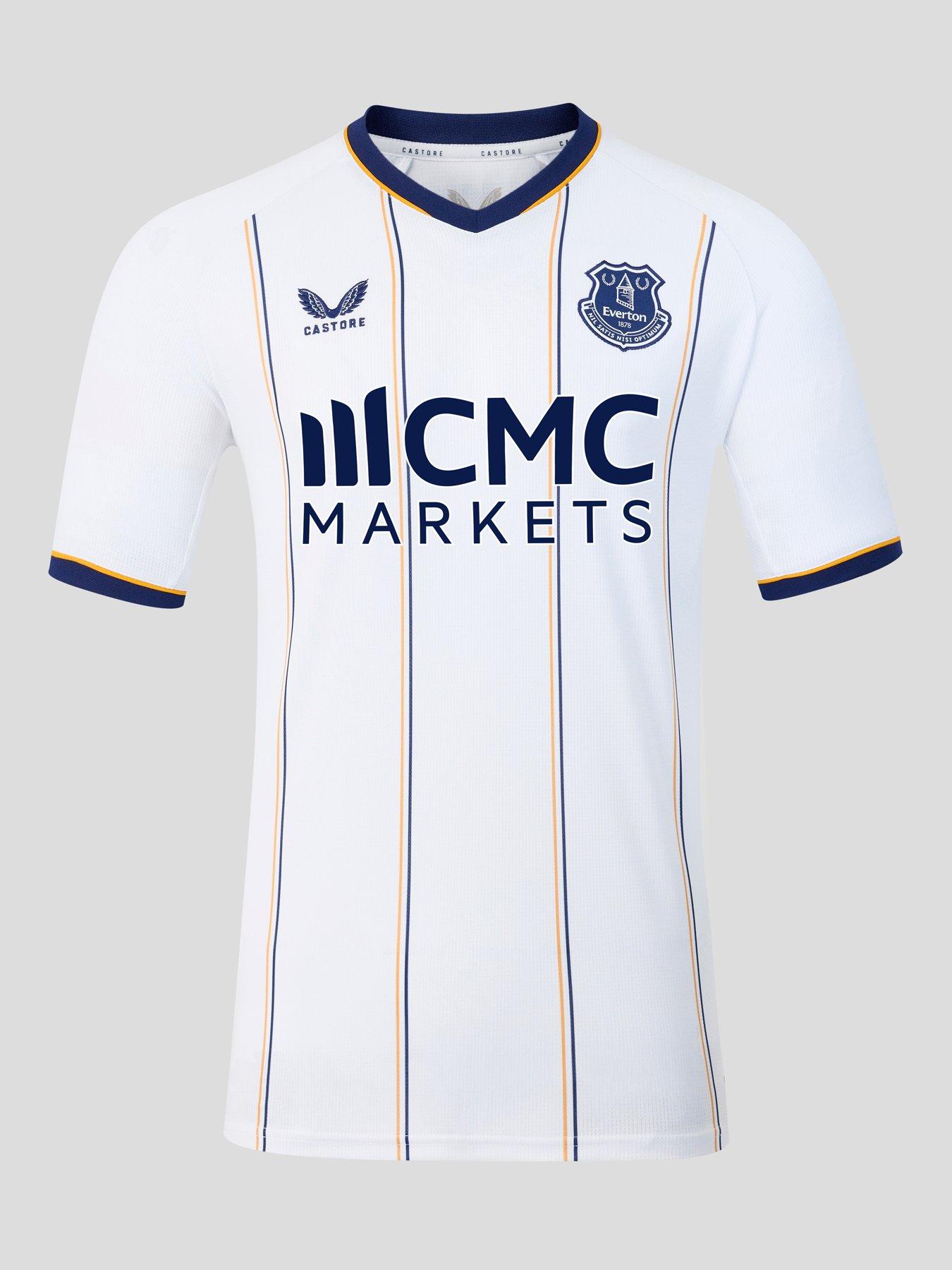 Castore Everton Mens 26/27 Away Shirt, White, Size L, Men