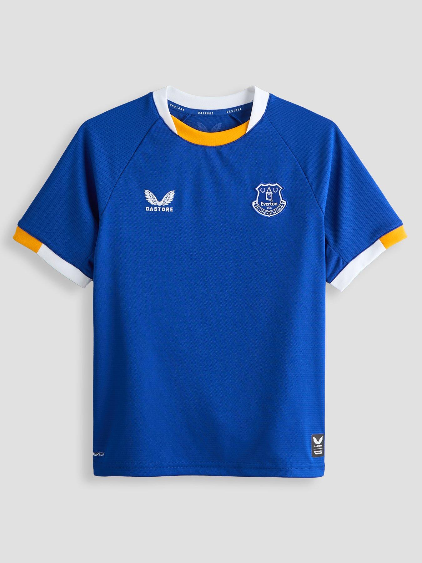 Castore Everton Junior 26/27 Home Shirt, Blue, Size 14 Years