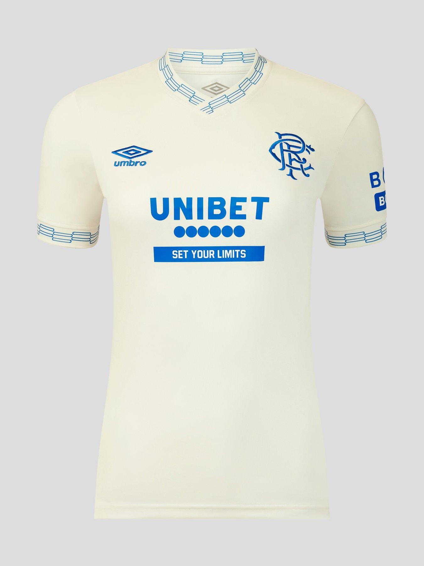 Umbro Rangers Womens 26/27 Away Stadium Replica Shirt - White