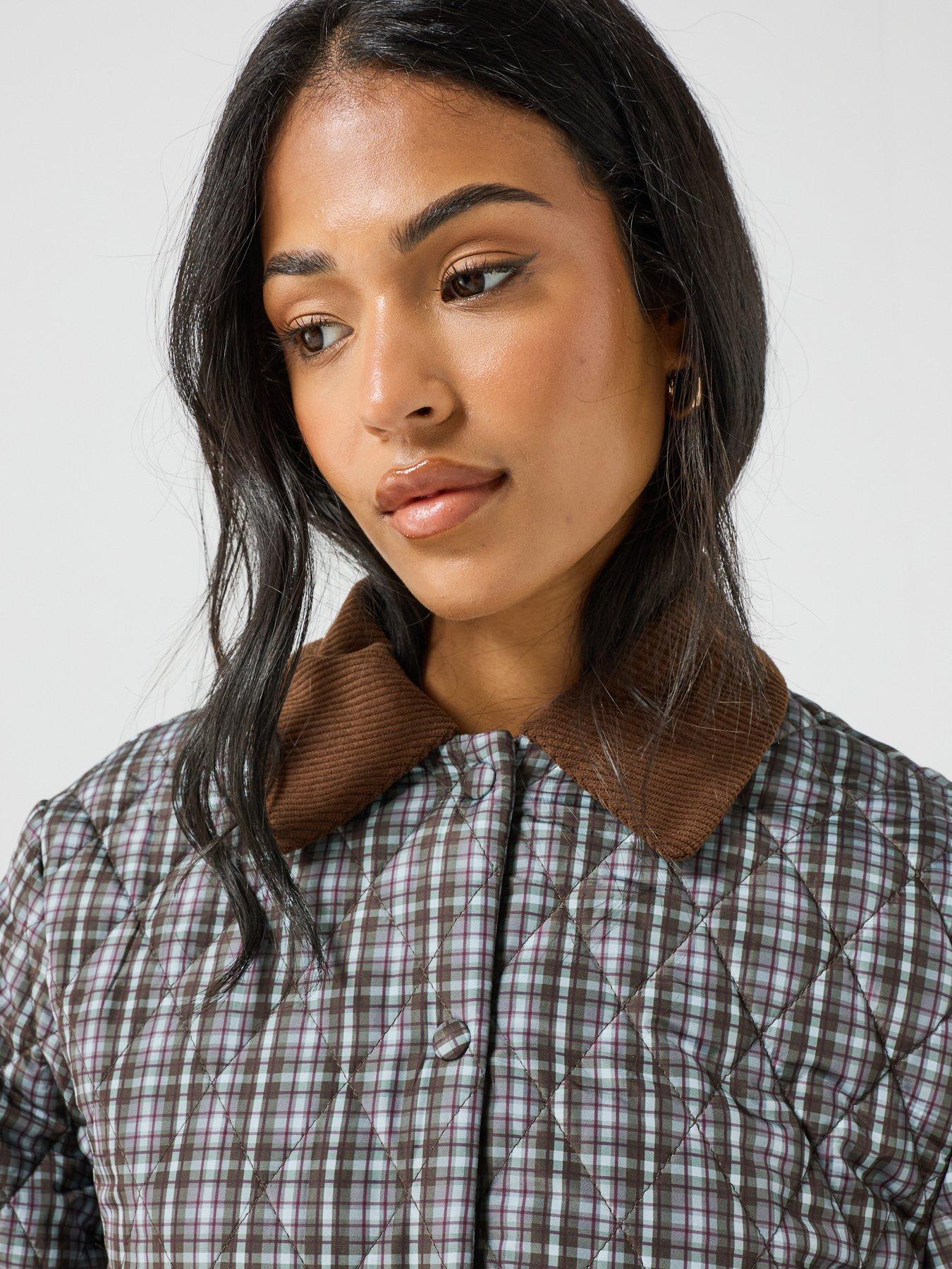 Image 5 of 5 of PIECES Alma Lightweight Quilted Jacket