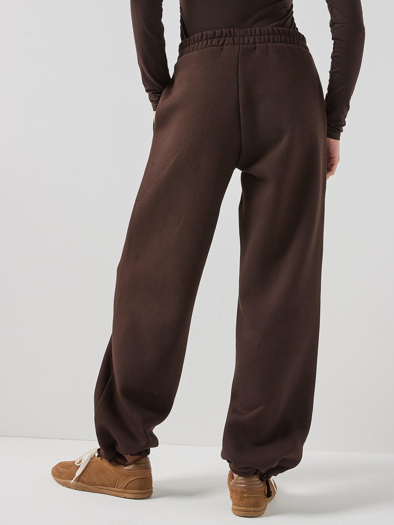 Image 2 of 5 of Vero Moda Vmteddy Wide Pants - Brown