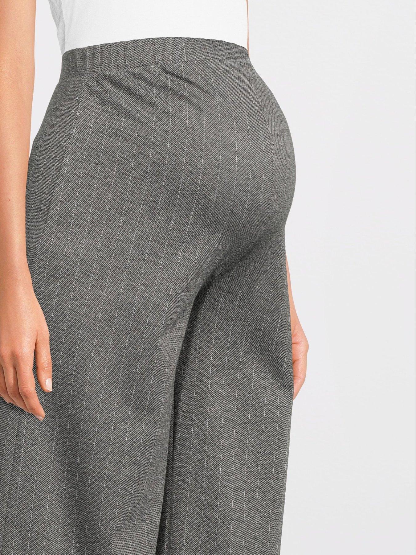 Image 4 of 5 of Mamalicious Mlliva Wide Jrs Pants Hw