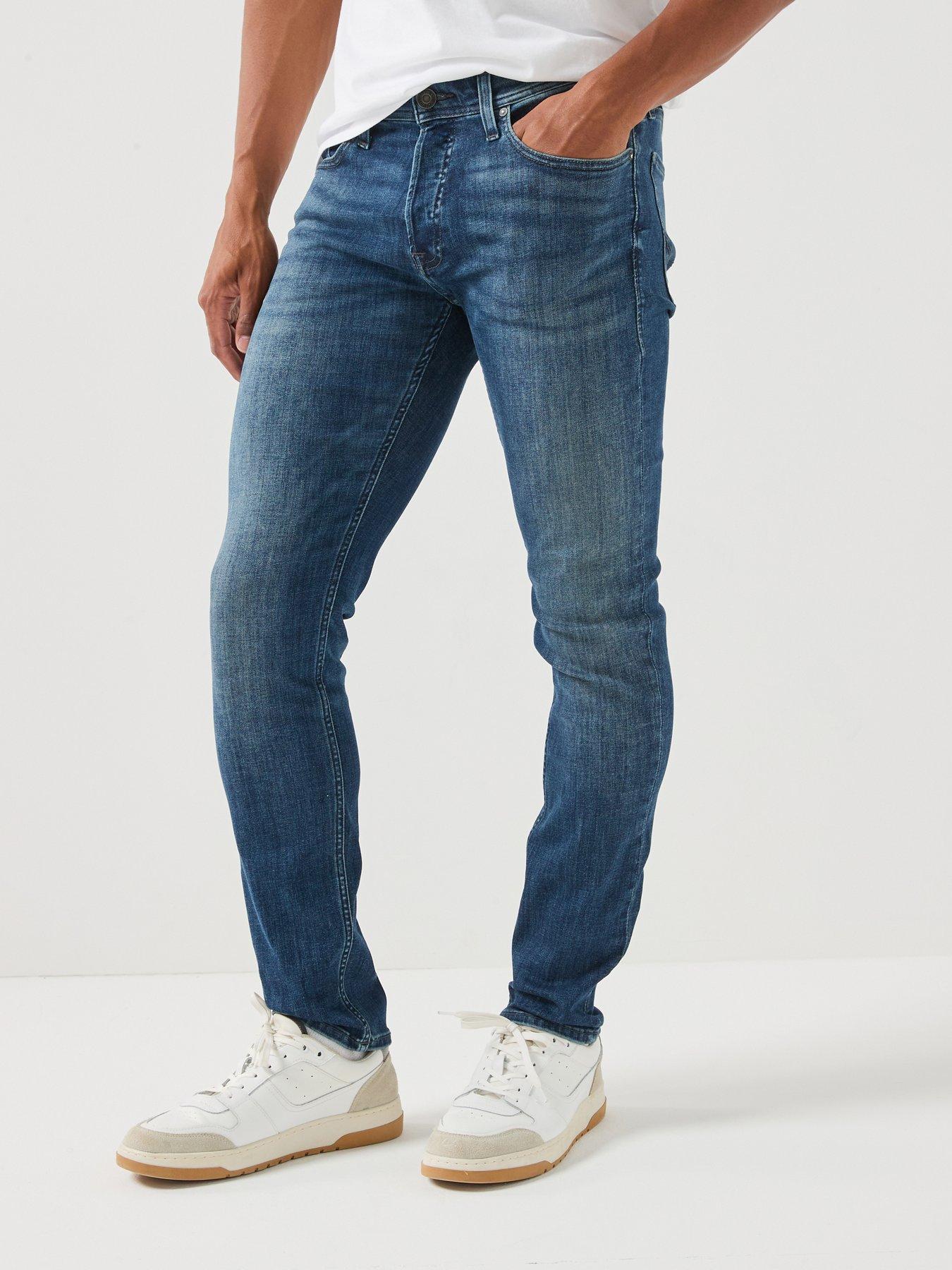 Jack & Jones Men's Blue Slim Jeans Glenn Original Cb 820 - Image 2