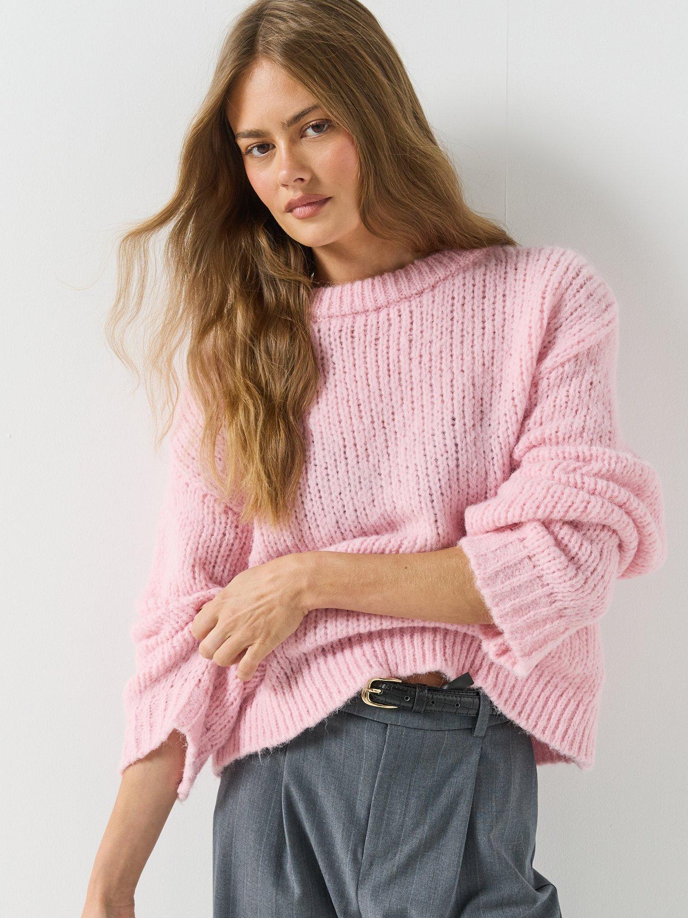 Image 1 of 6 of PIECES Dorthea Chunky Knit Jumper
