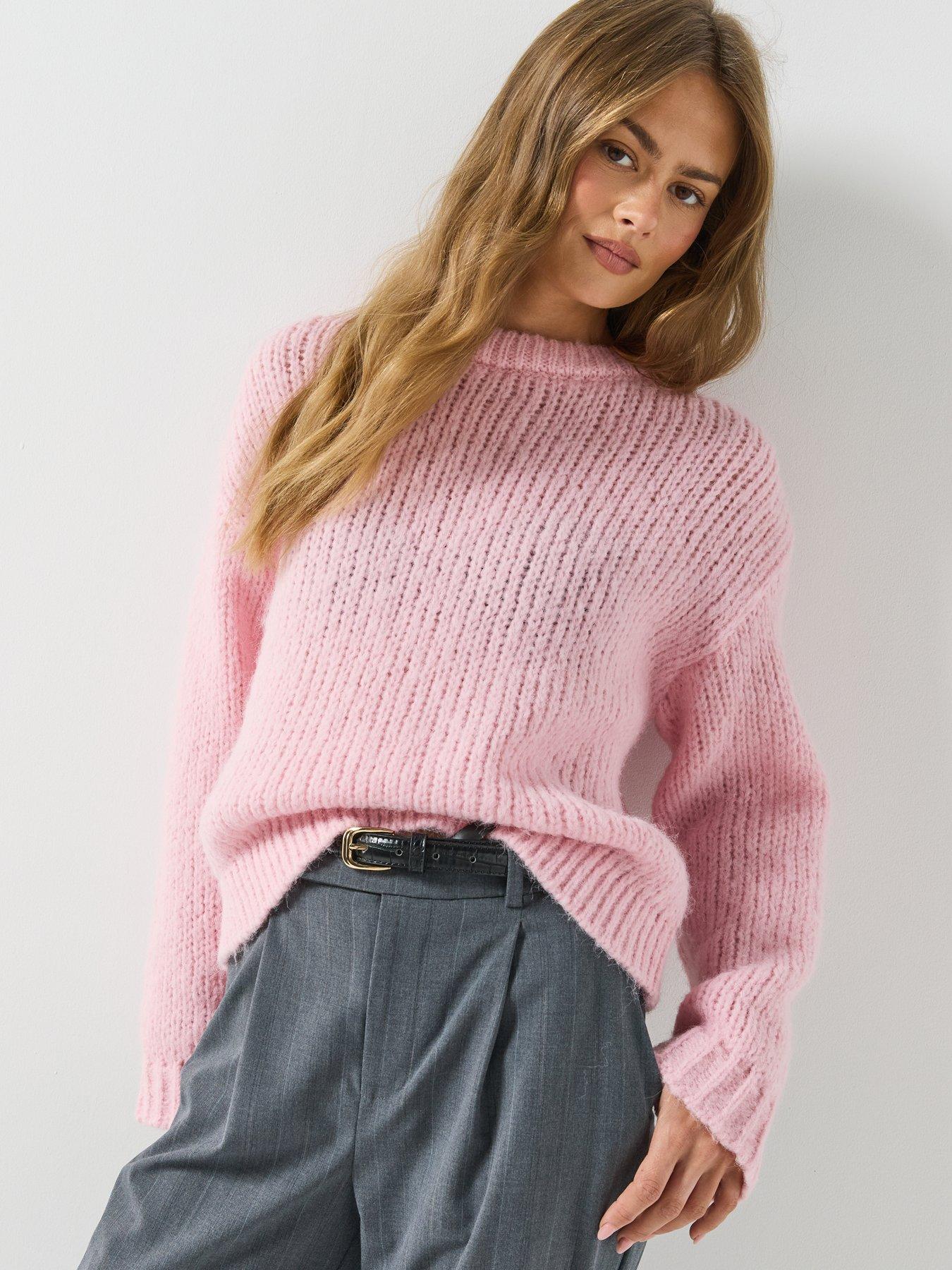 Image 4 of 6 of PIECES Dorthea Chunky Knit Jumper