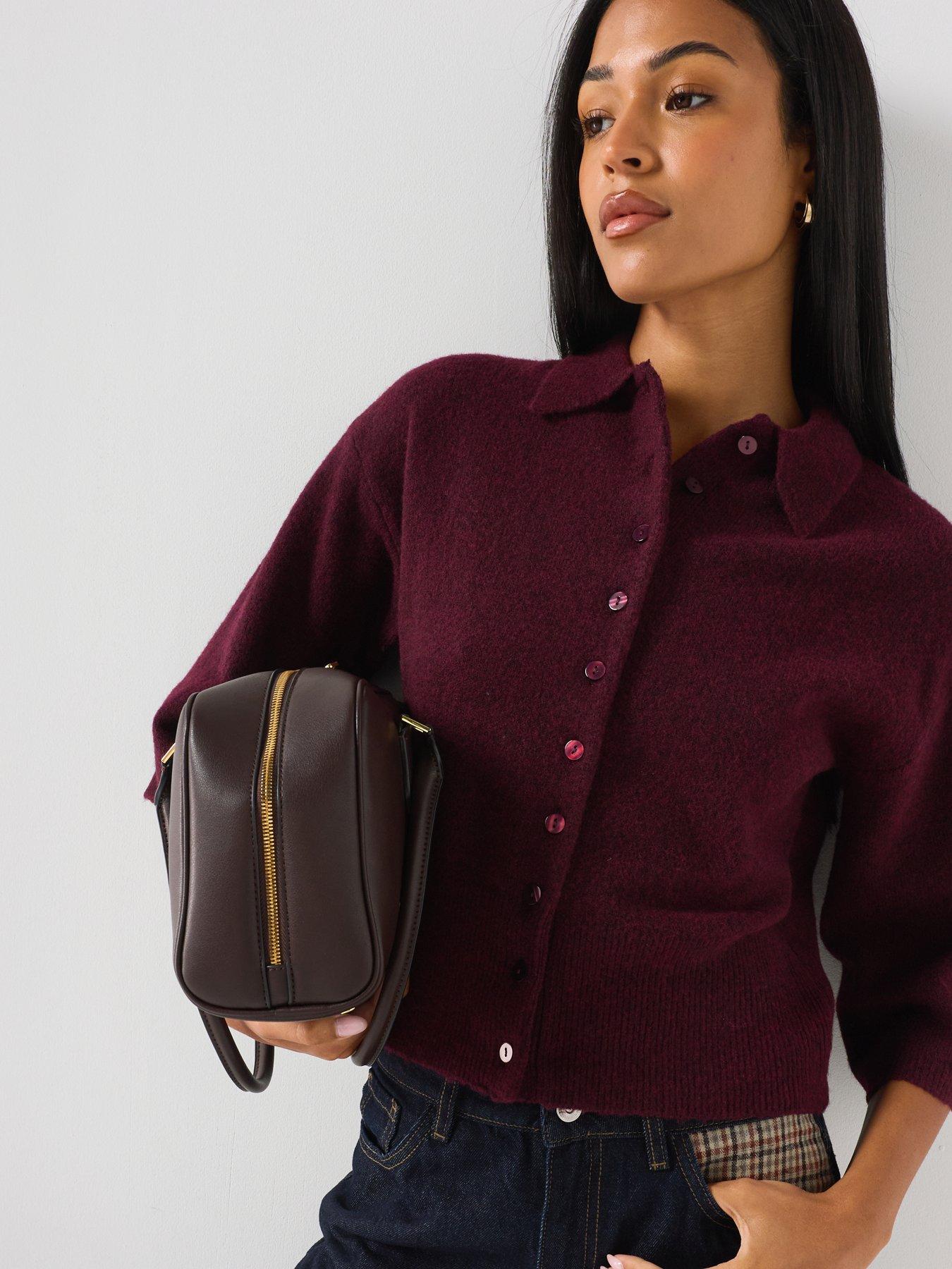 Image 5 of 5 of Only Macey Polo Cardigan