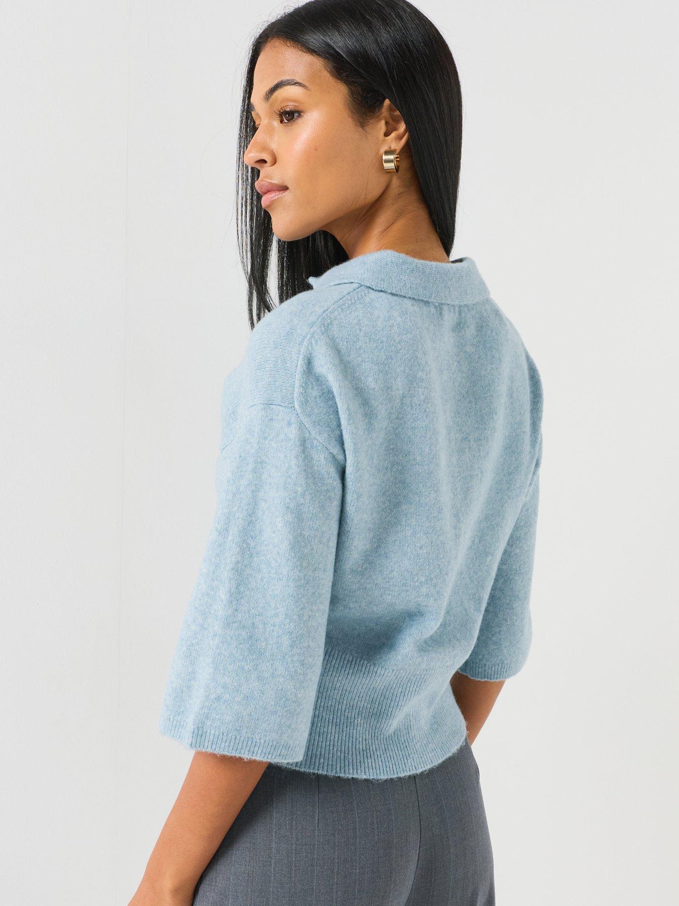Image 2 of 5 of Only Macey Polo Cardigan