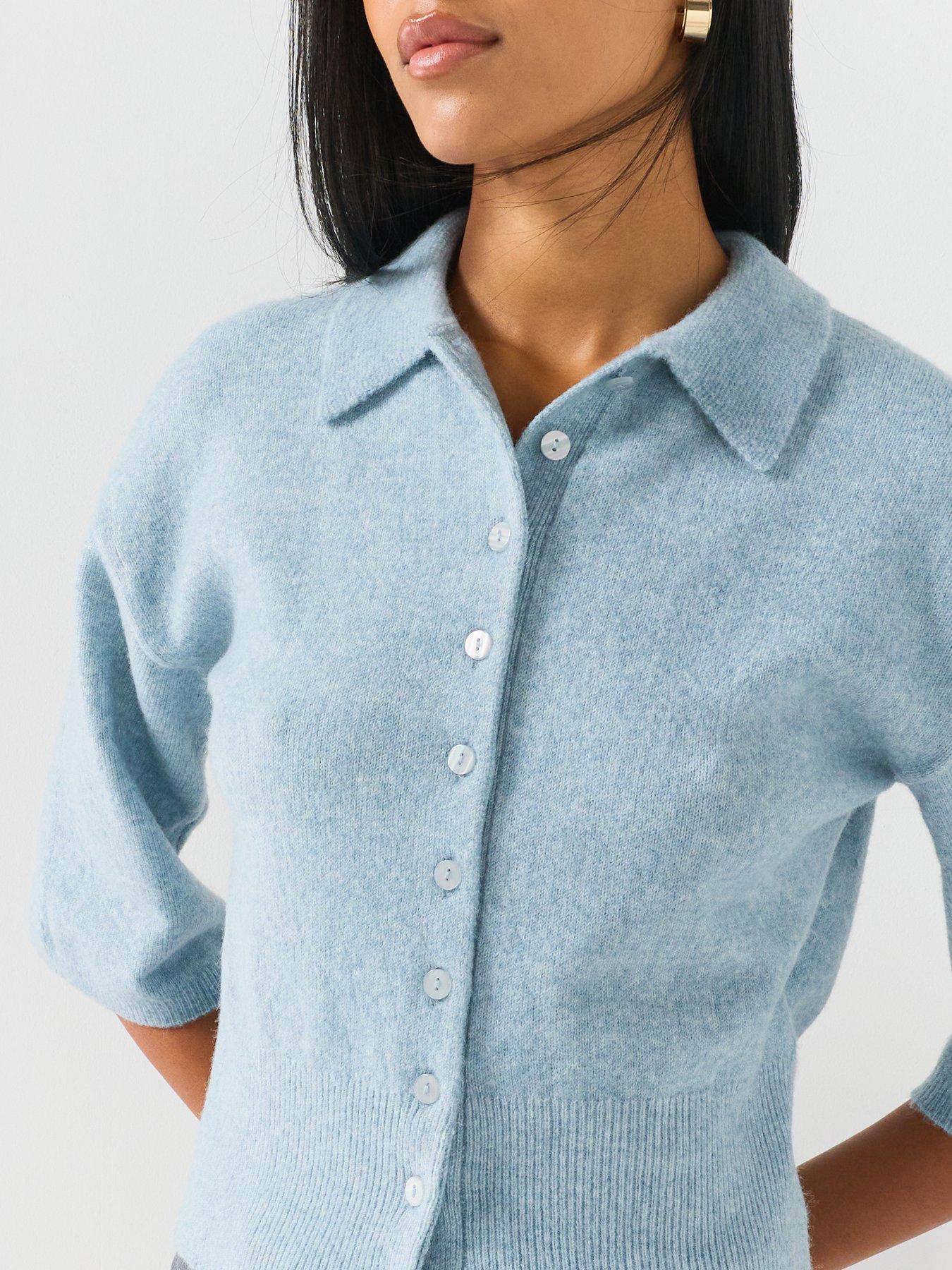 Image 5 of 5 of Only Macey Polo Cardigan