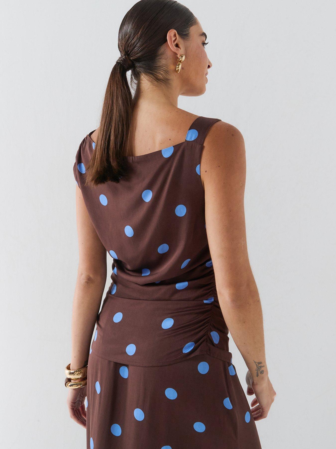 Image 2 of 6 of Only Amara Shoulder Detail Top