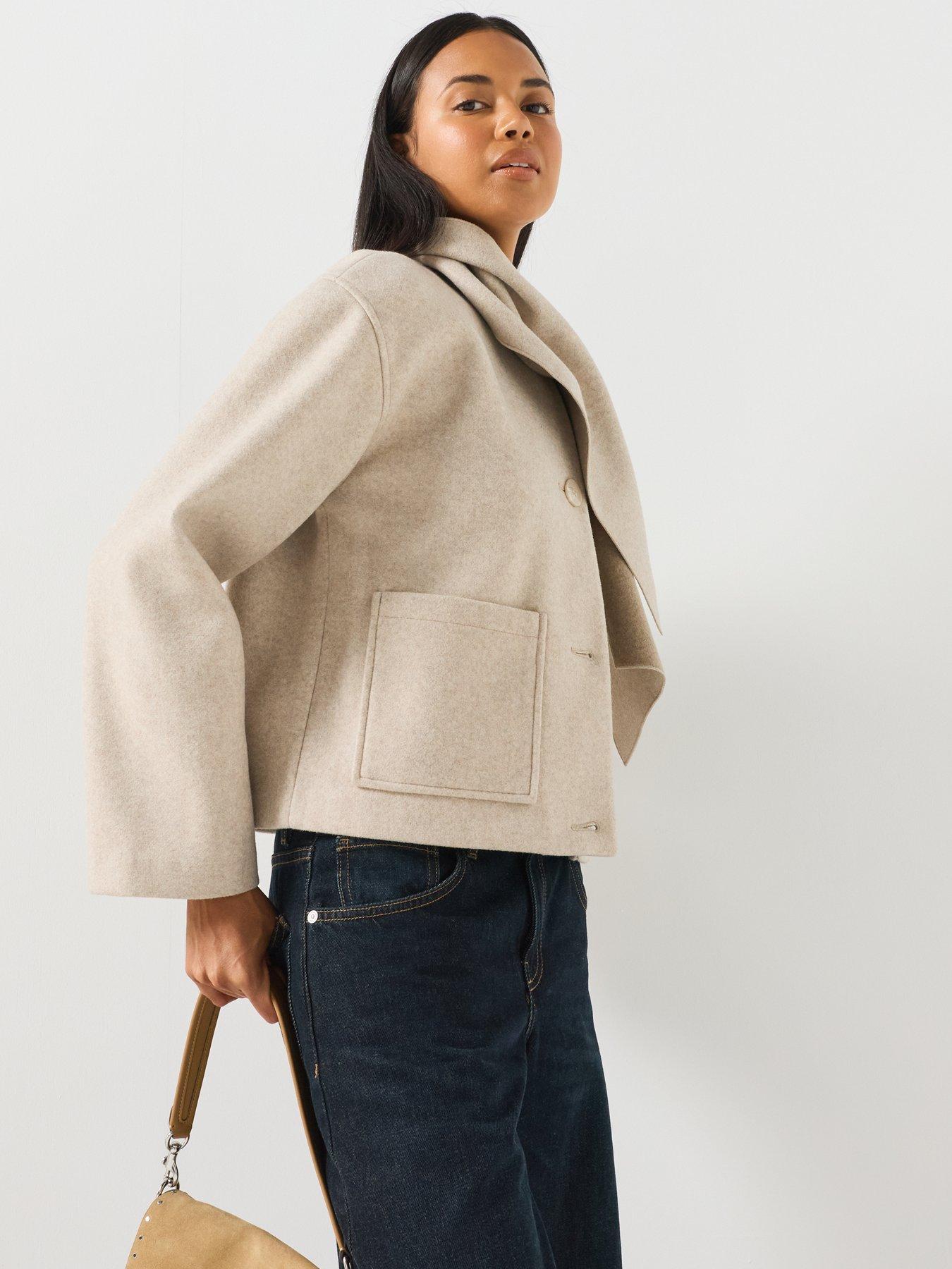 Image 6 of 6 of Only Carrie Scarf Detail Jacket