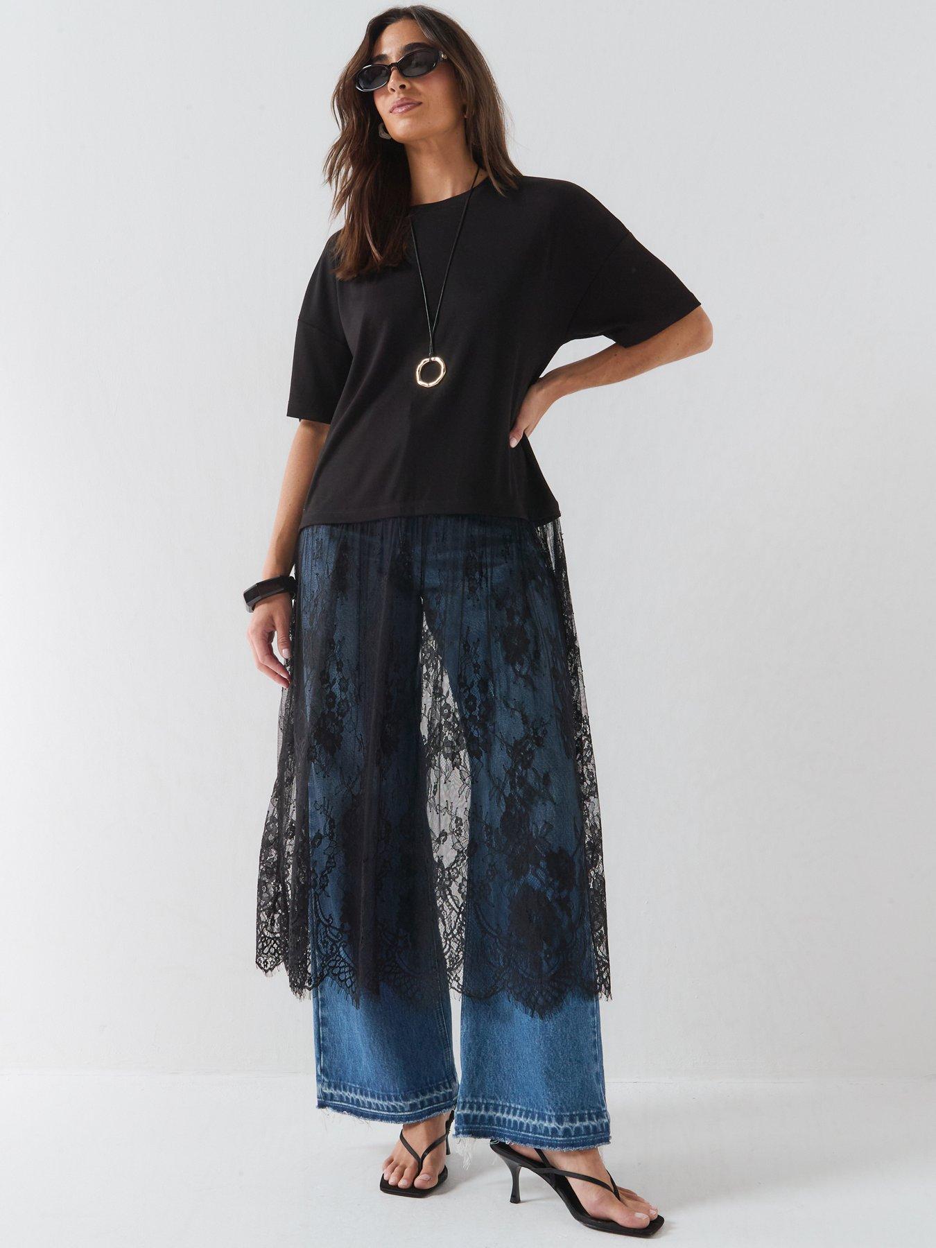 Only Thalia Lace Dress - Black