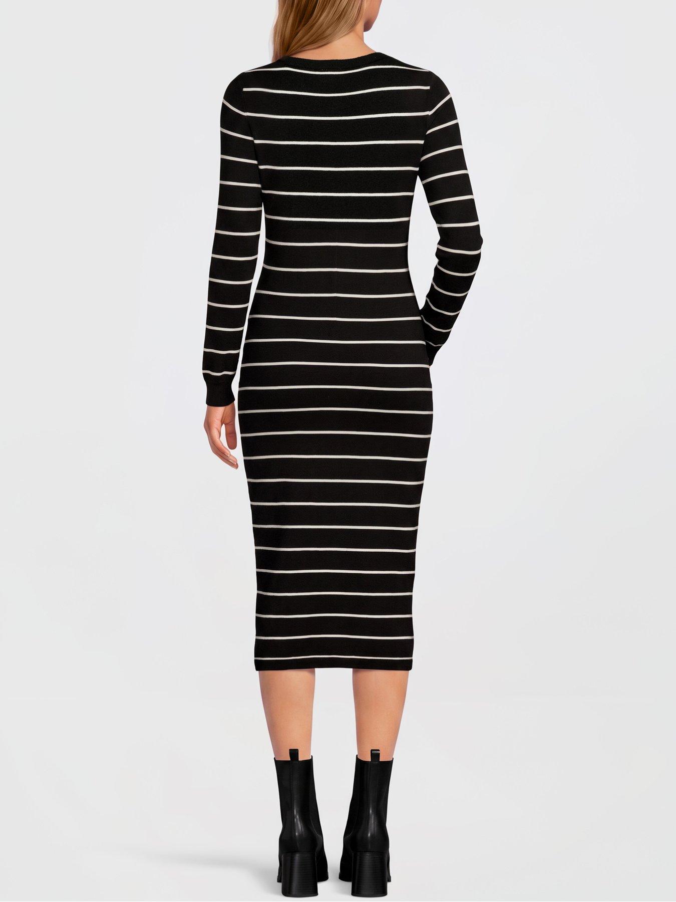 Image 2 of 4 of Mamalicious Mlmarie L/s Midi Knit Dress