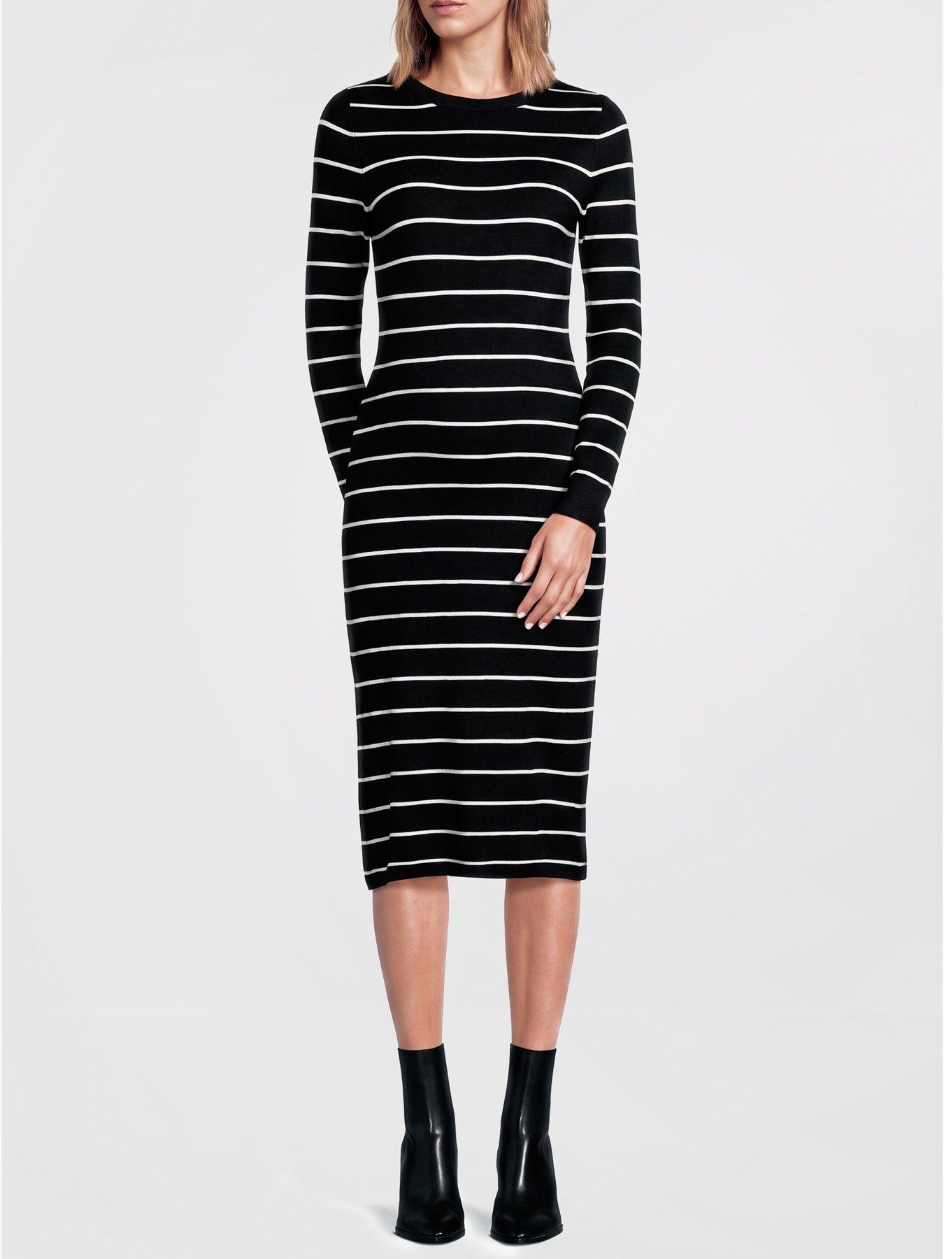 Image 3 of 4 of Mamalicious Mlmarie L/s Midi Knit Dress