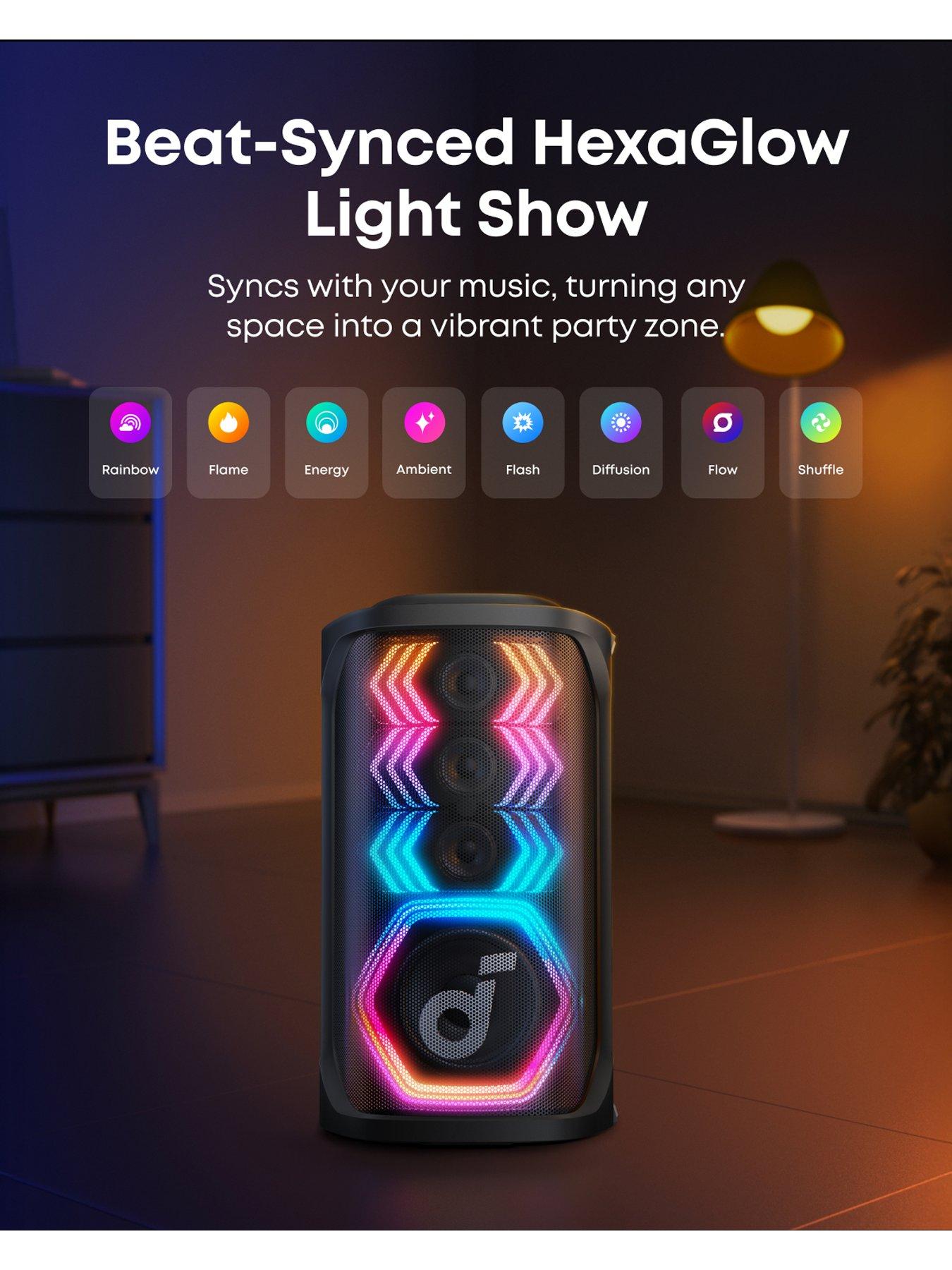 Image 4 of 8 of Soundcore soundcore Rave 3S, AI Karaoke Party Speaker with 200W Sound
