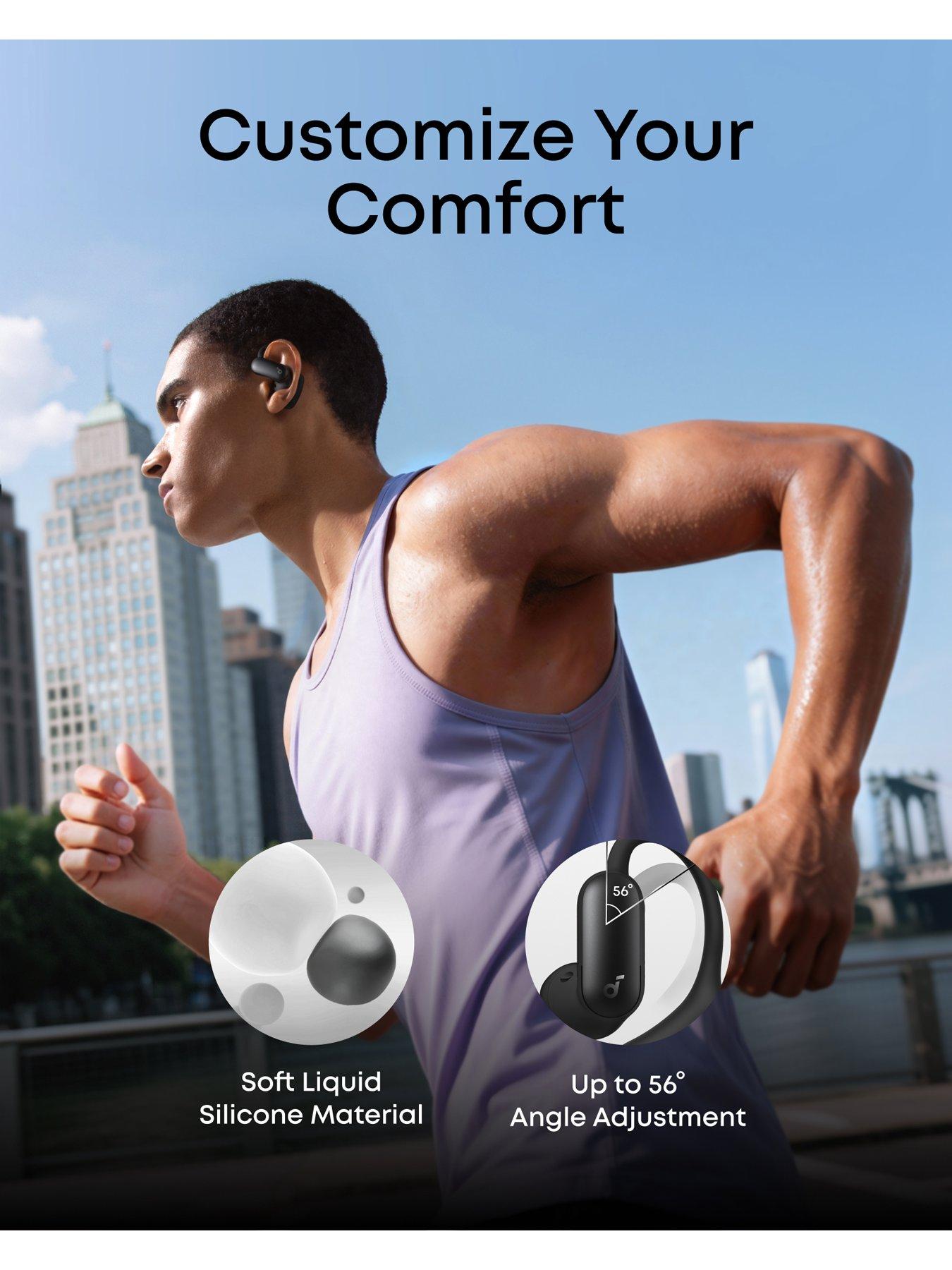 Image 4 of 8 of Soundcore AeroFit 2 Pro, 2-in-1 Hybrid Earbuds