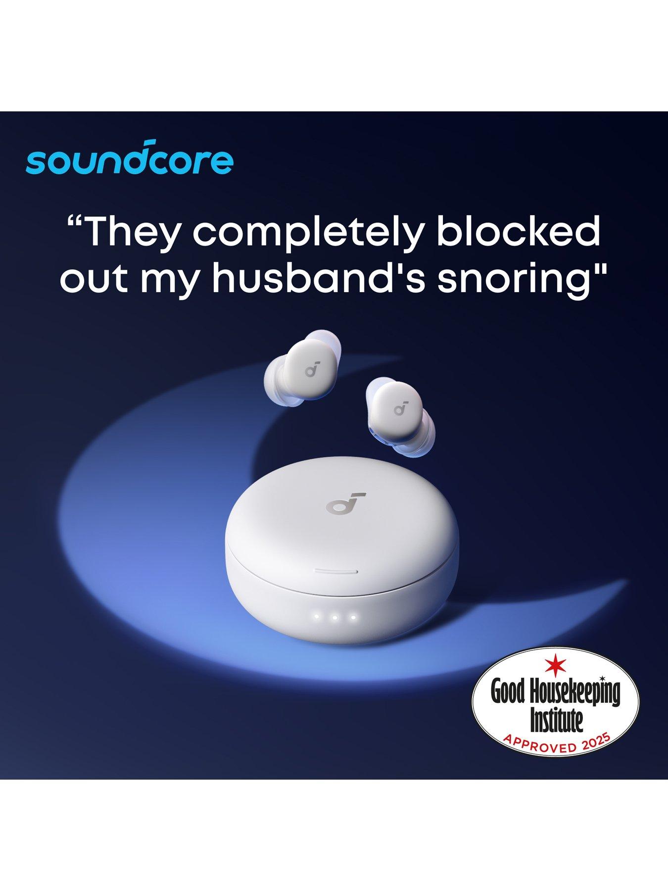 Image 3 of 8 of Soundcore Sleep A30 Earbuds, Sleep Earbuds with Active Noise Cancellation with Intelligent Snore Masking
