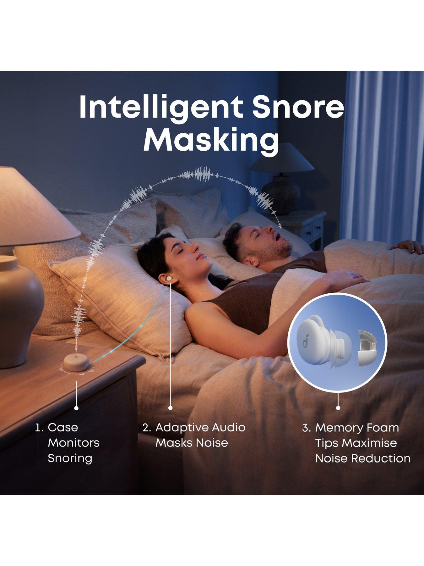 Image 5 of 8 of Soundcore Sleep A30 Earbuds, Sleep Earbuds with Active Noise Cancellation with Intelligent Snore Masking