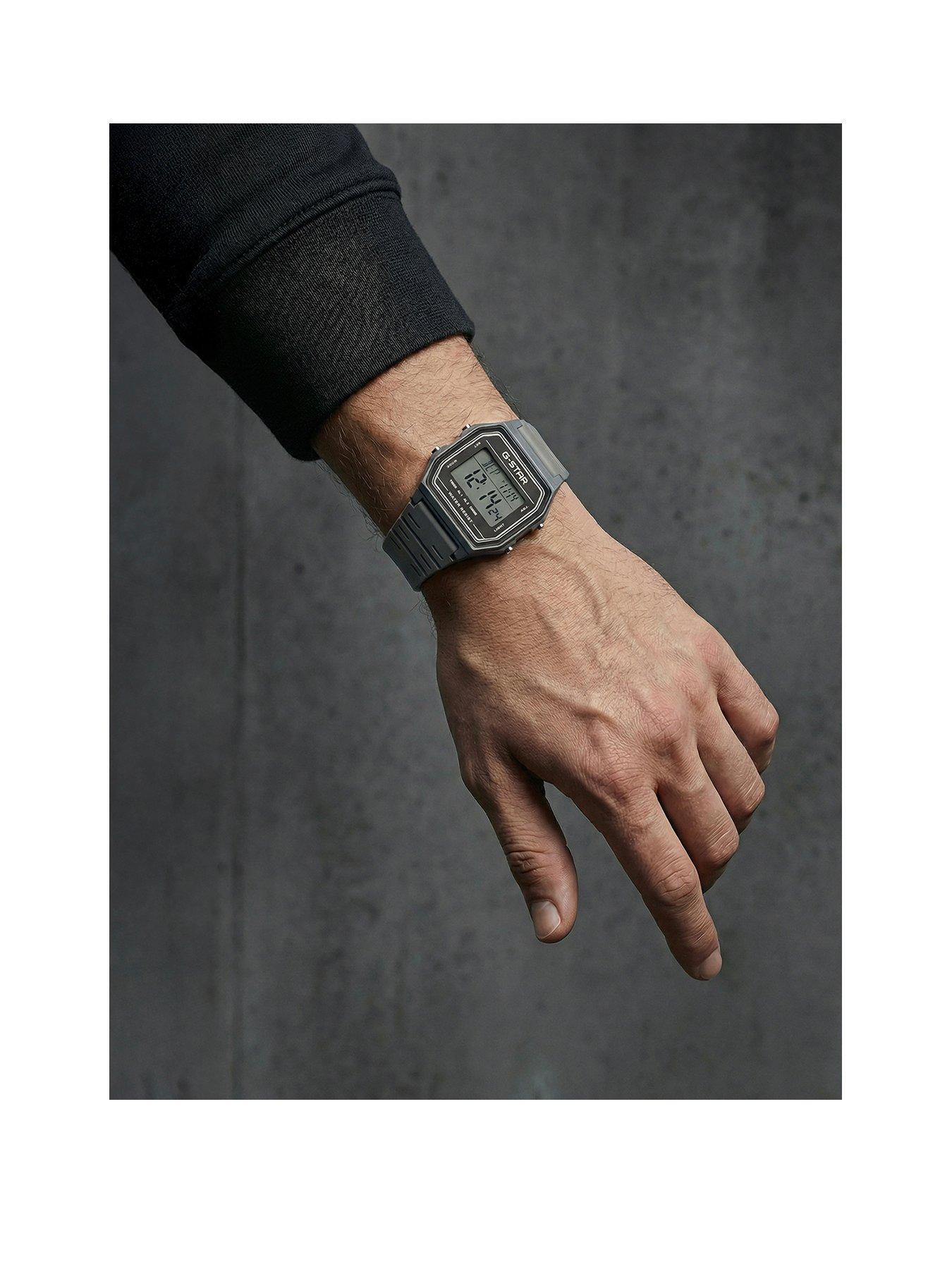 G-Star Gridline Silicone Chronograph Watch