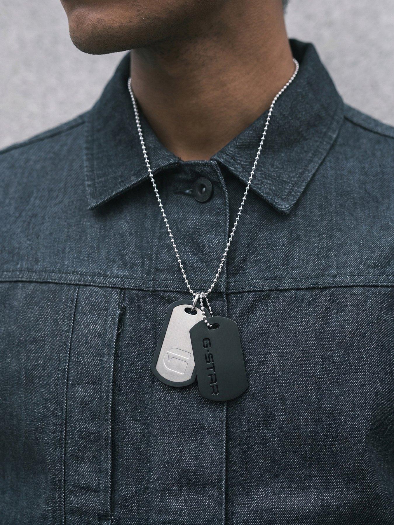 Image 5 of 5 of G-STAR D-Tag Necklace