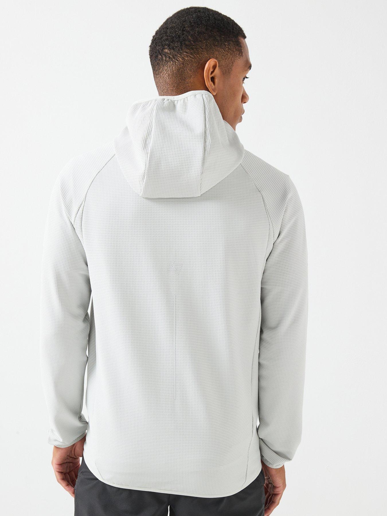Image 2 of 6 of EA7 Emporio Armani Ventus7 Full Zip Tech Hoodie - Light Grey